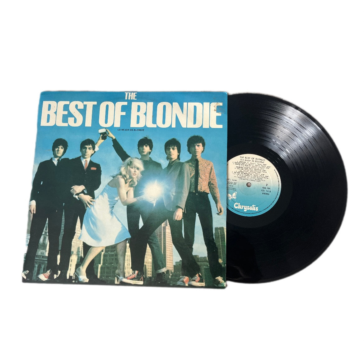 The Best of Blondie vinyl płyta winylowa 1981 Chrysalis Records Ltd.
