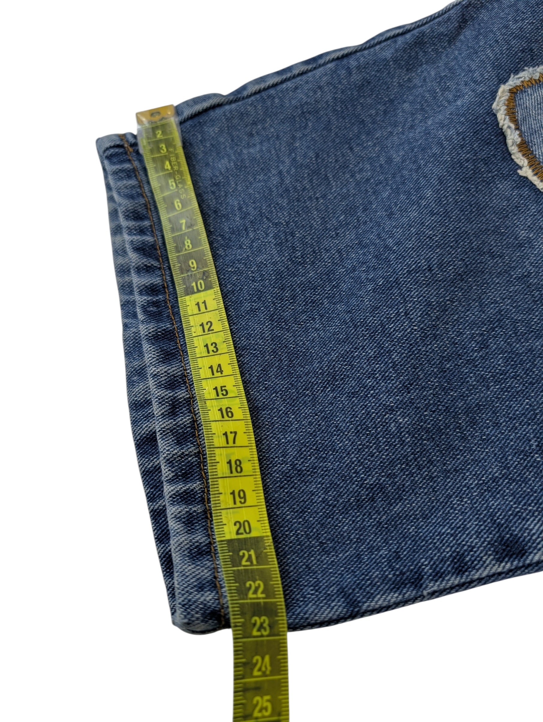 Akademiks y2k vintage baggy skater spodnie jeansy jeansowe patchwork