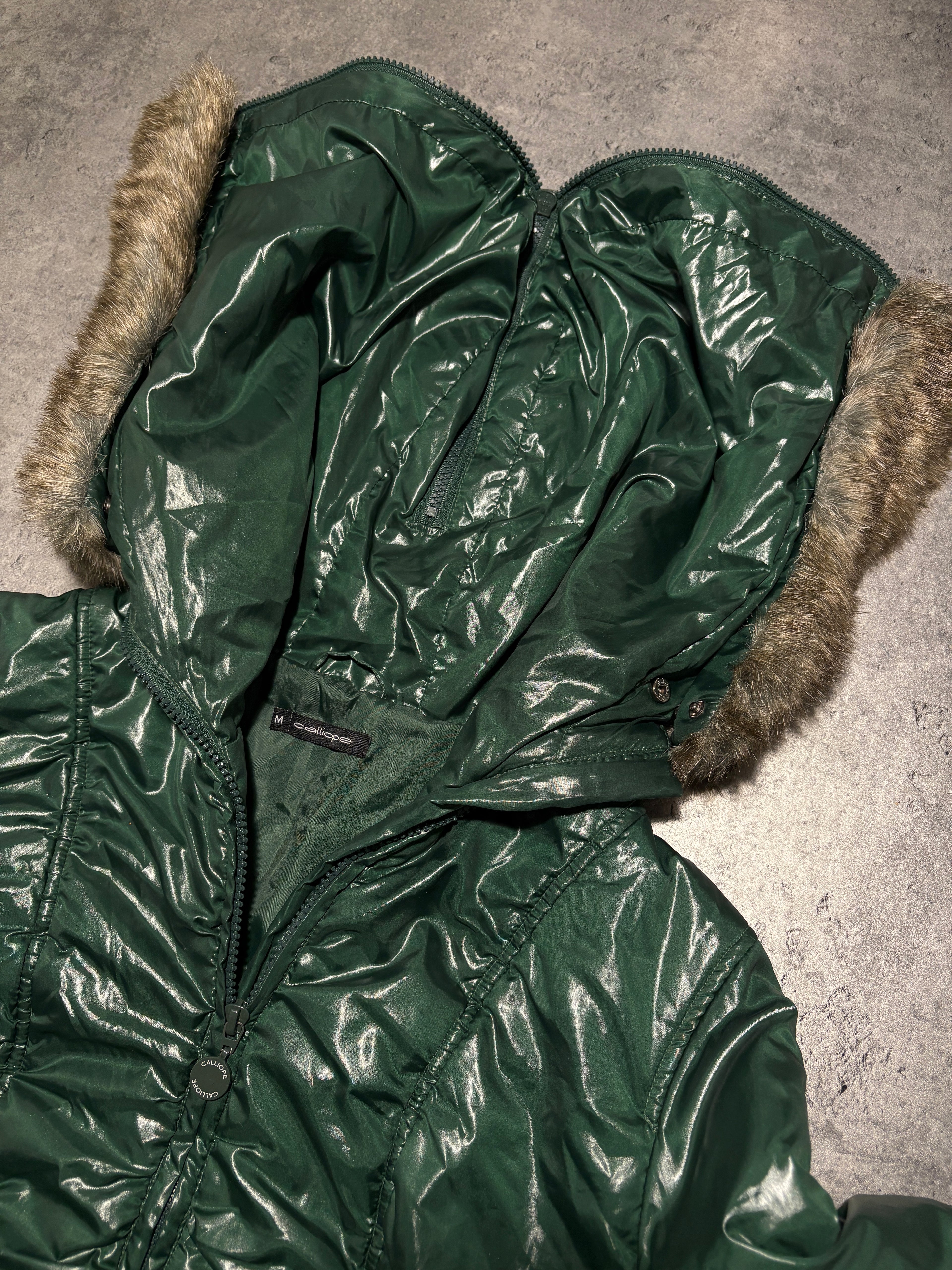 2000s Fur Jacket Futerko avant garde y2k