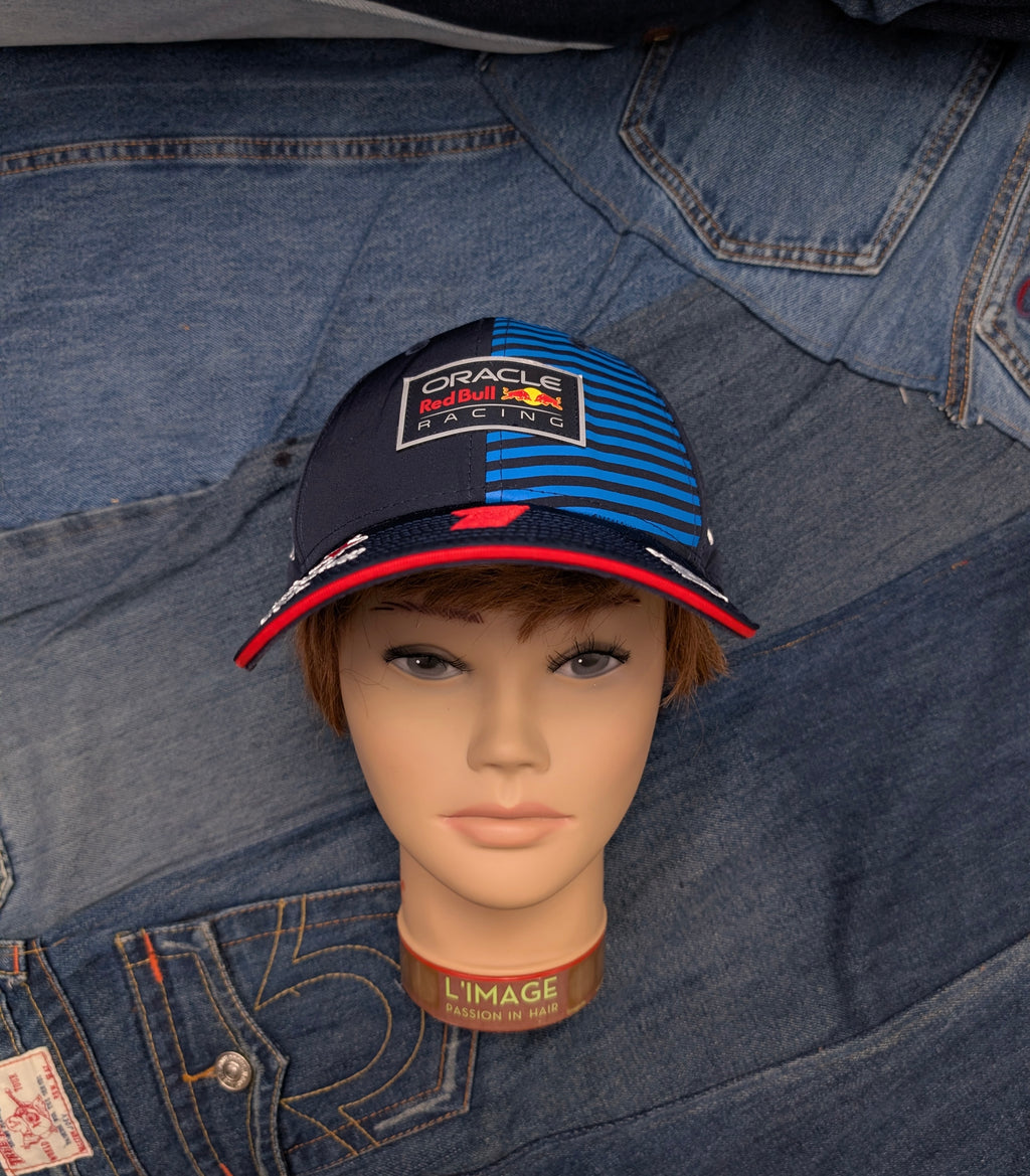 Oracle Red Bull Racing New Era Y2K Motocross Hat Czapka z daszkiem wyścigowa y2k