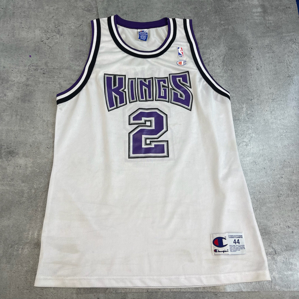 Champion Sacramento Kings Mitch Richmond Jersey sz 44 L NBA Vintage 90s