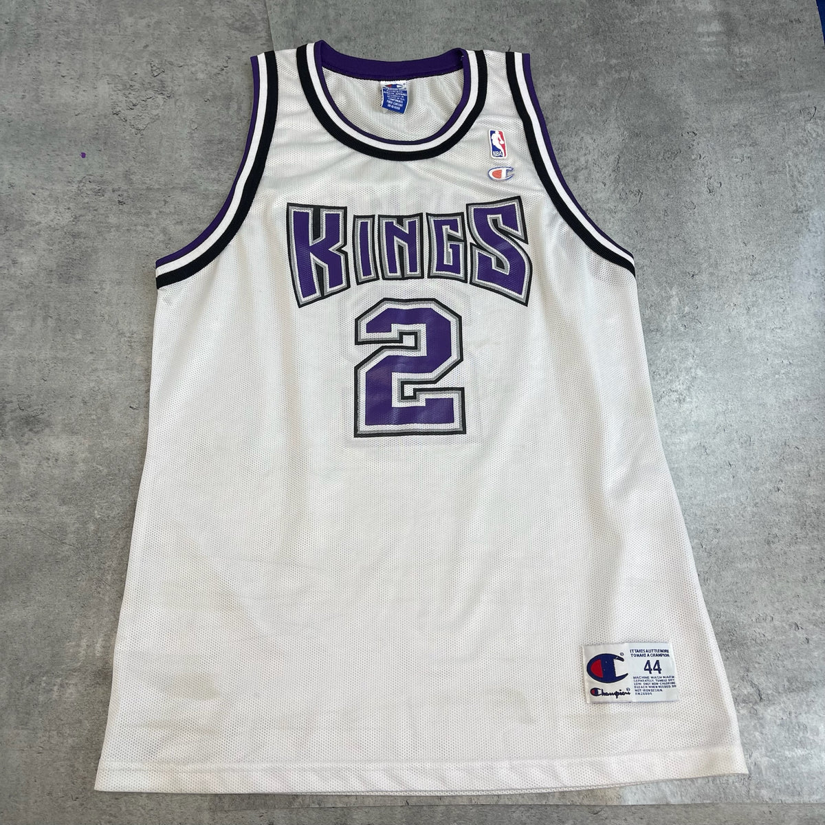 Champion Sacramento Kings Mitch Richmond Jersey sz 44 L NBA Vintage 90s