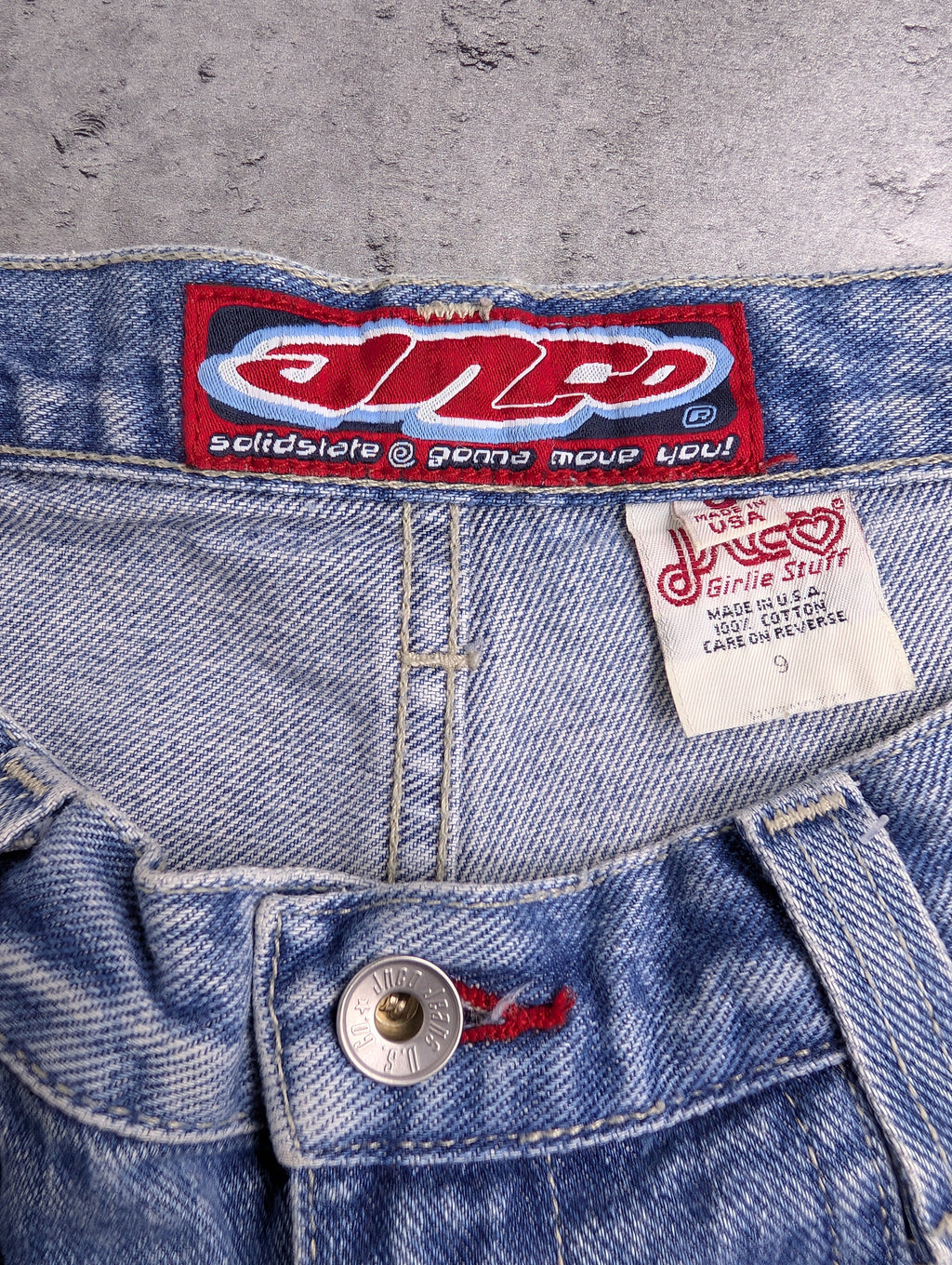 1998 RARE Jnco Hypnotix Girlie Stuff Line Baggy Jeans