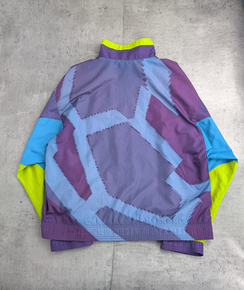 Nike Premier League 90s Vintage Windbreaker Tracksuit Jacket Graphic AOP