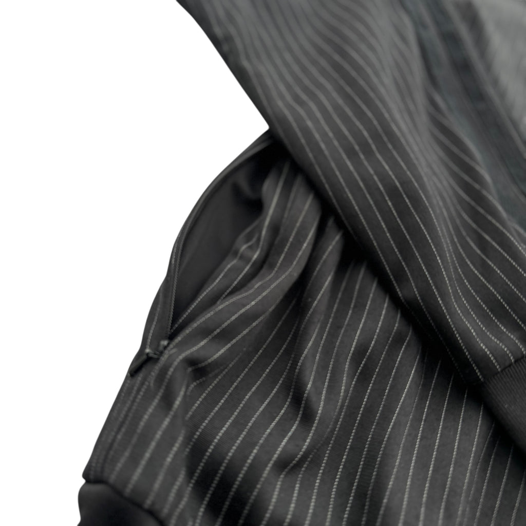 Bluza rozpinana tracksuit jacket y2k 2000s w paski vintage full zip