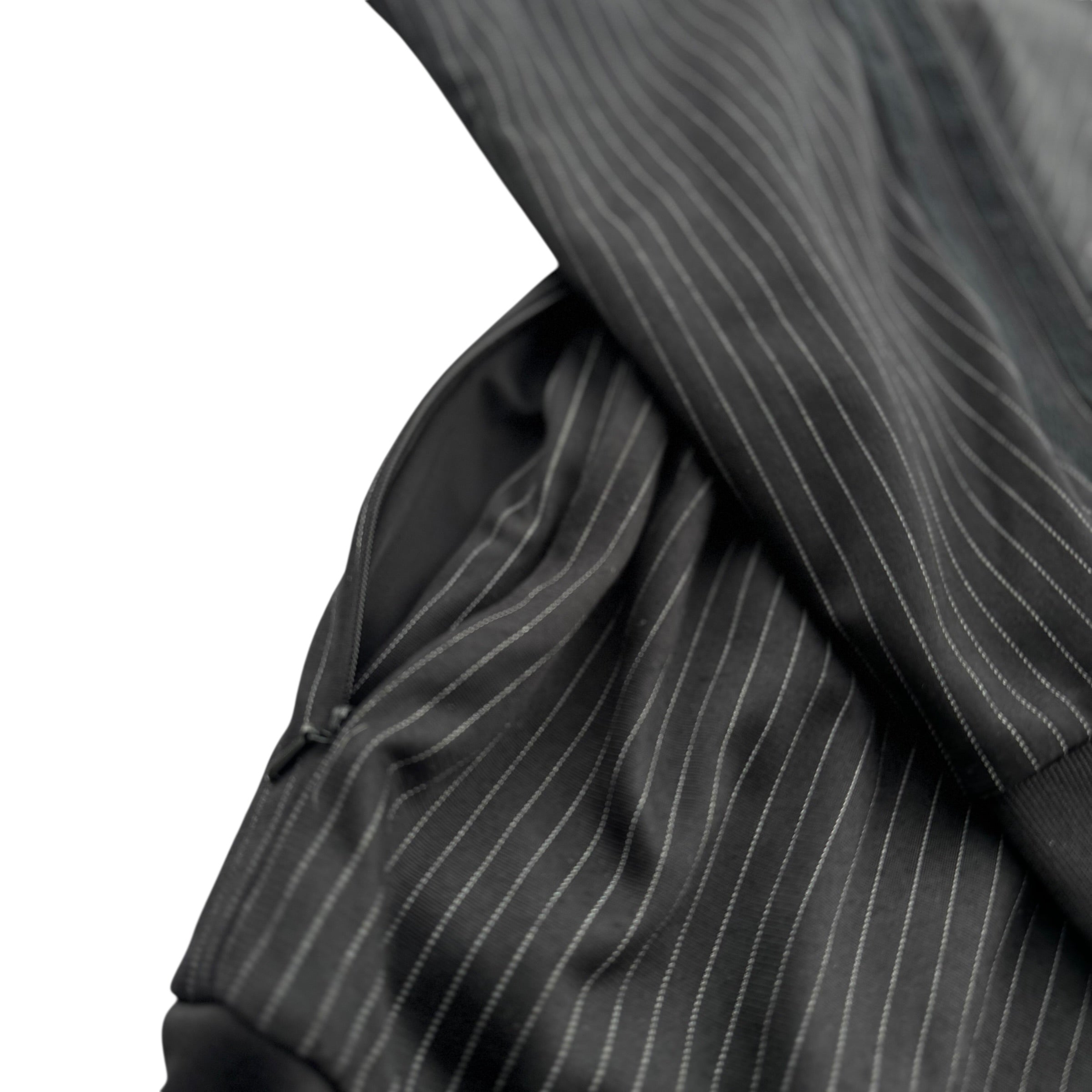 Bluza rozpinana tracksuit jacket y2k 2000s w paski vintage full zip