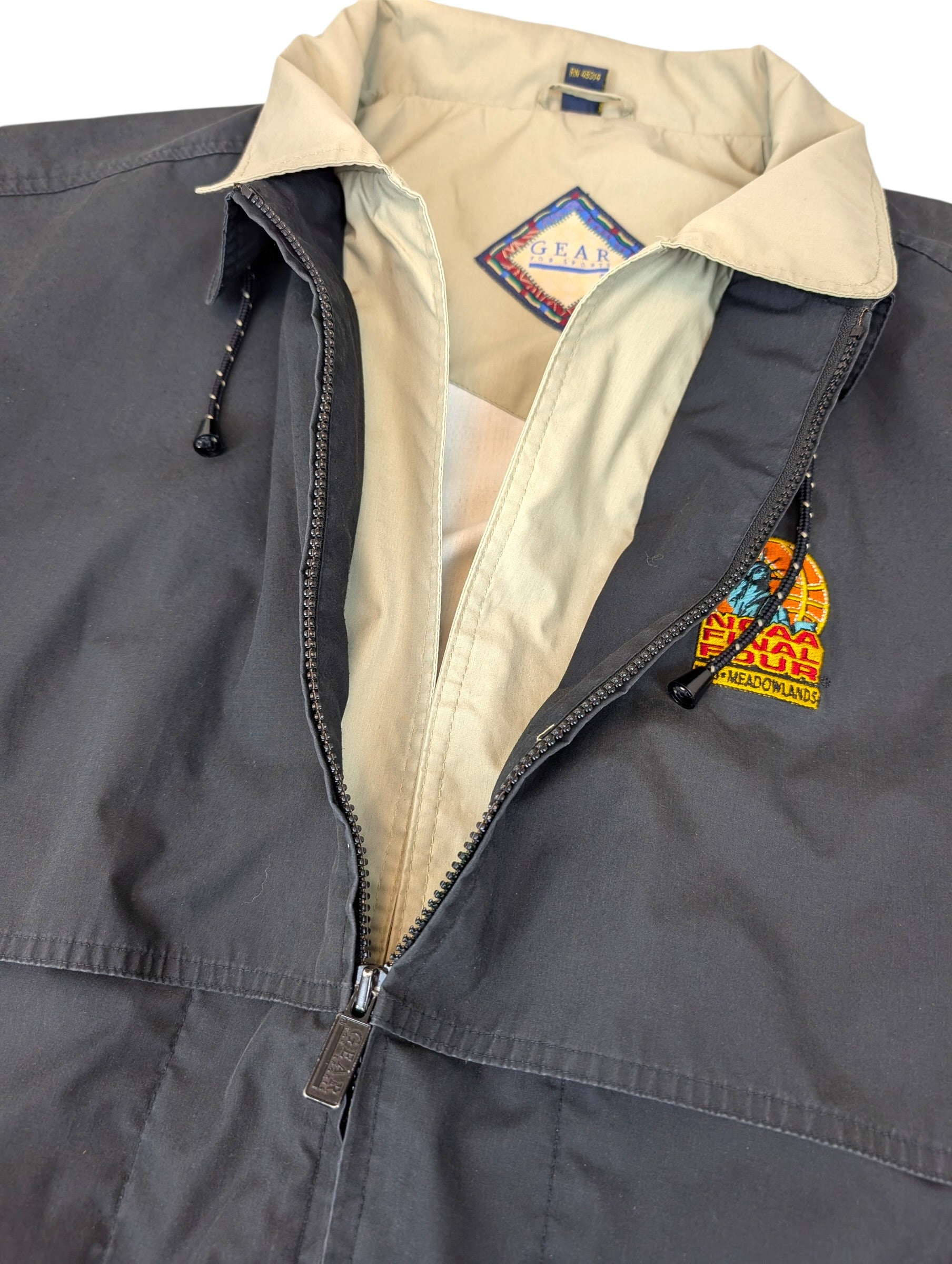 1996 Gear for Sports NCAA final four koszykówka koszykarska kurtka 90s