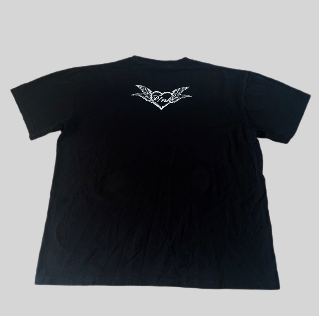 T-shirt Big Print P!nk Pink music merch band tee 2008 Thunder Plus Tour koszulka muzyczna