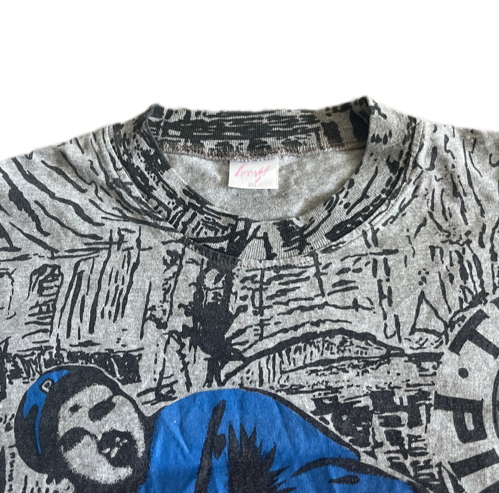 Vintage Rare baseball t-shirt all-over print 2000s Barry Bonds Pittsburgh Pirates Graphic Tee Oldschool koszulka sportowa