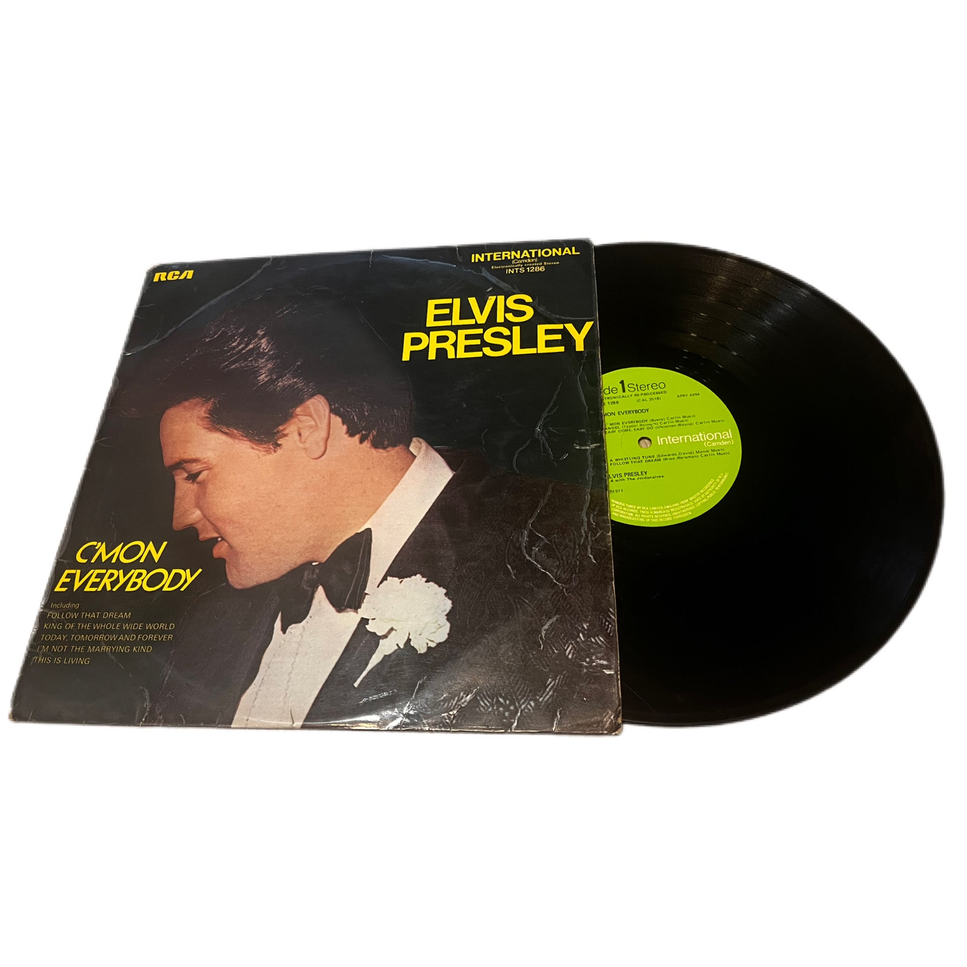 Płyta winylowa vinyl Elvis Presley C’mon Everybody 1971 RCA Limited