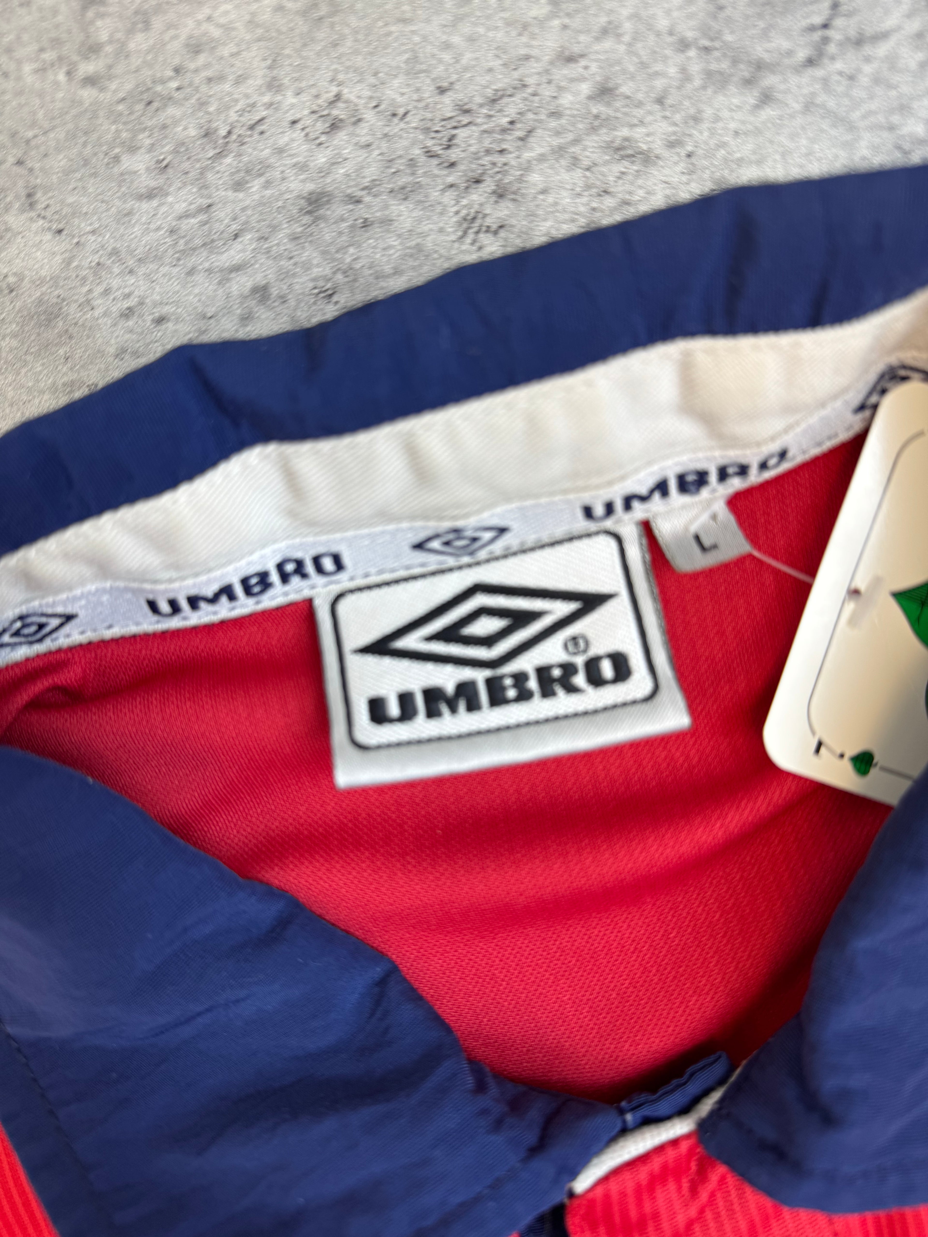 2000-2001 Sydney Igrzyska Olimpijskie Vintage Soccer Koszulka Piłkarska Umbro RARE