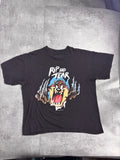 1998 Looney Tunes Taz Rip And Tear Graphic Tee Shirt Vintage 90s Warner Bros