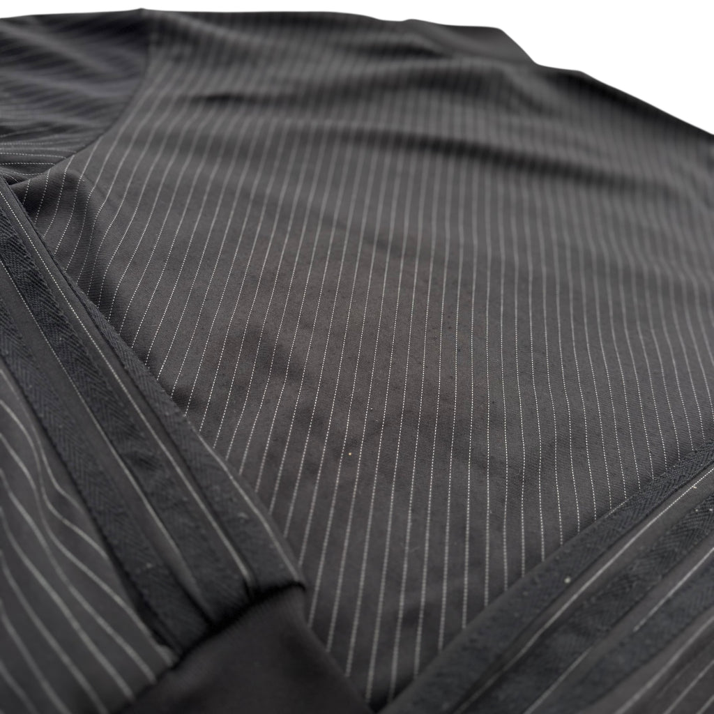 Bluza rozpinana tracksuit jacket y2k 2000s w paski vintage full zip