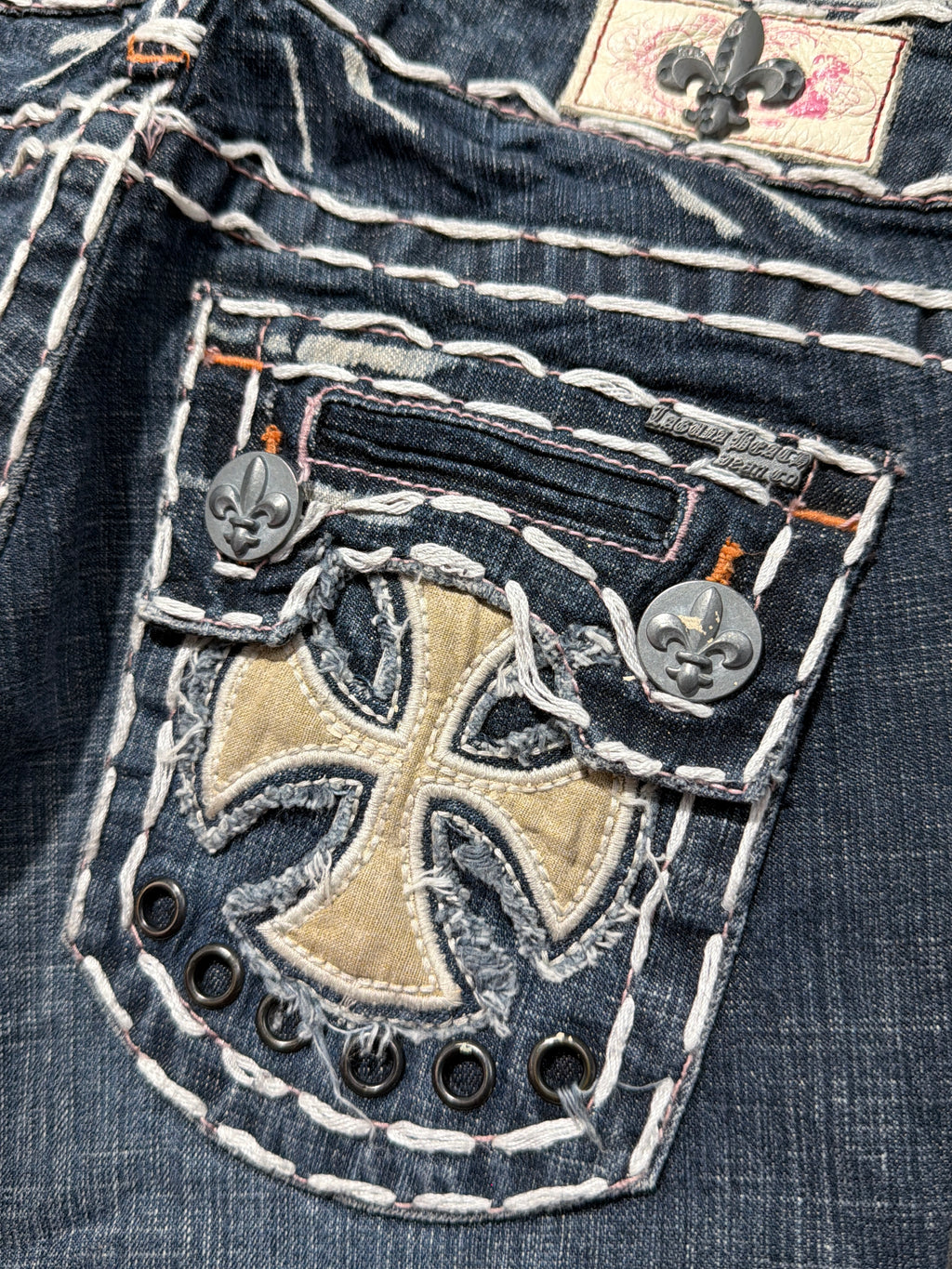 2000s flare blue laguna y2k jeans miss me style