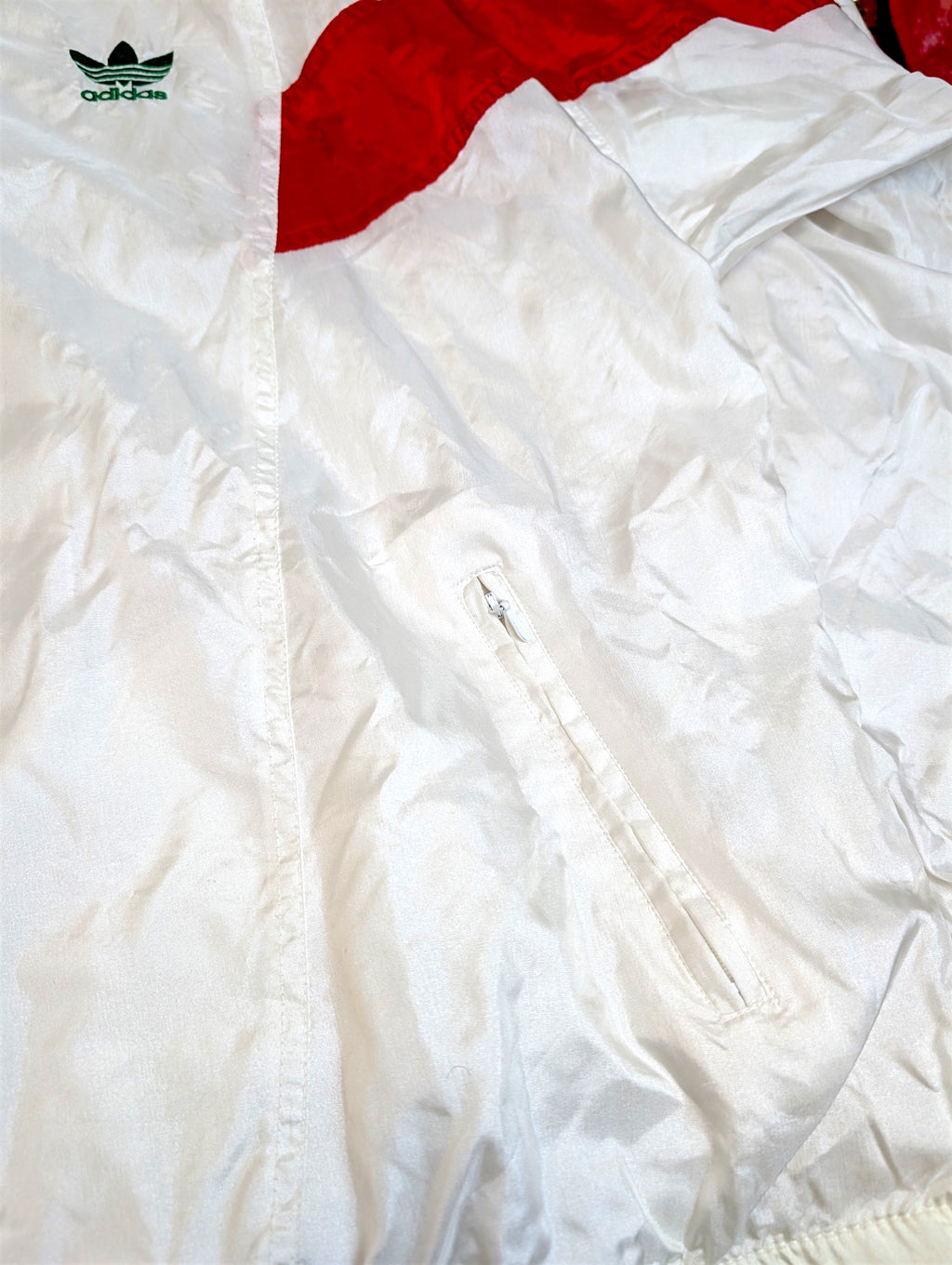 80s Adidas Originals Reprezentacja Włoch Tracksuit Set Komplet Dresowy 3XL