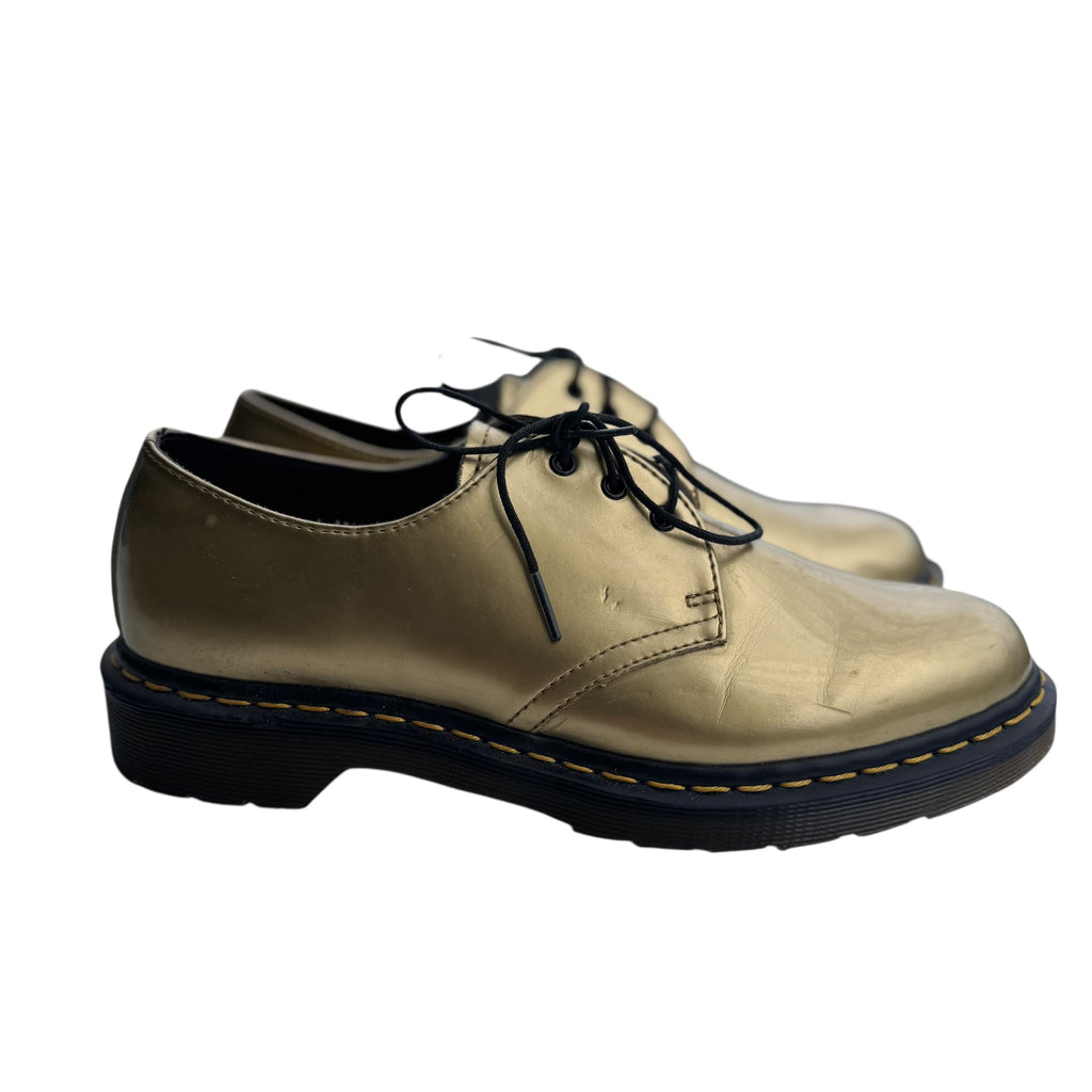 1461 GOLD spectra patent Oxford doc martens dr buty loafersy martensy 42