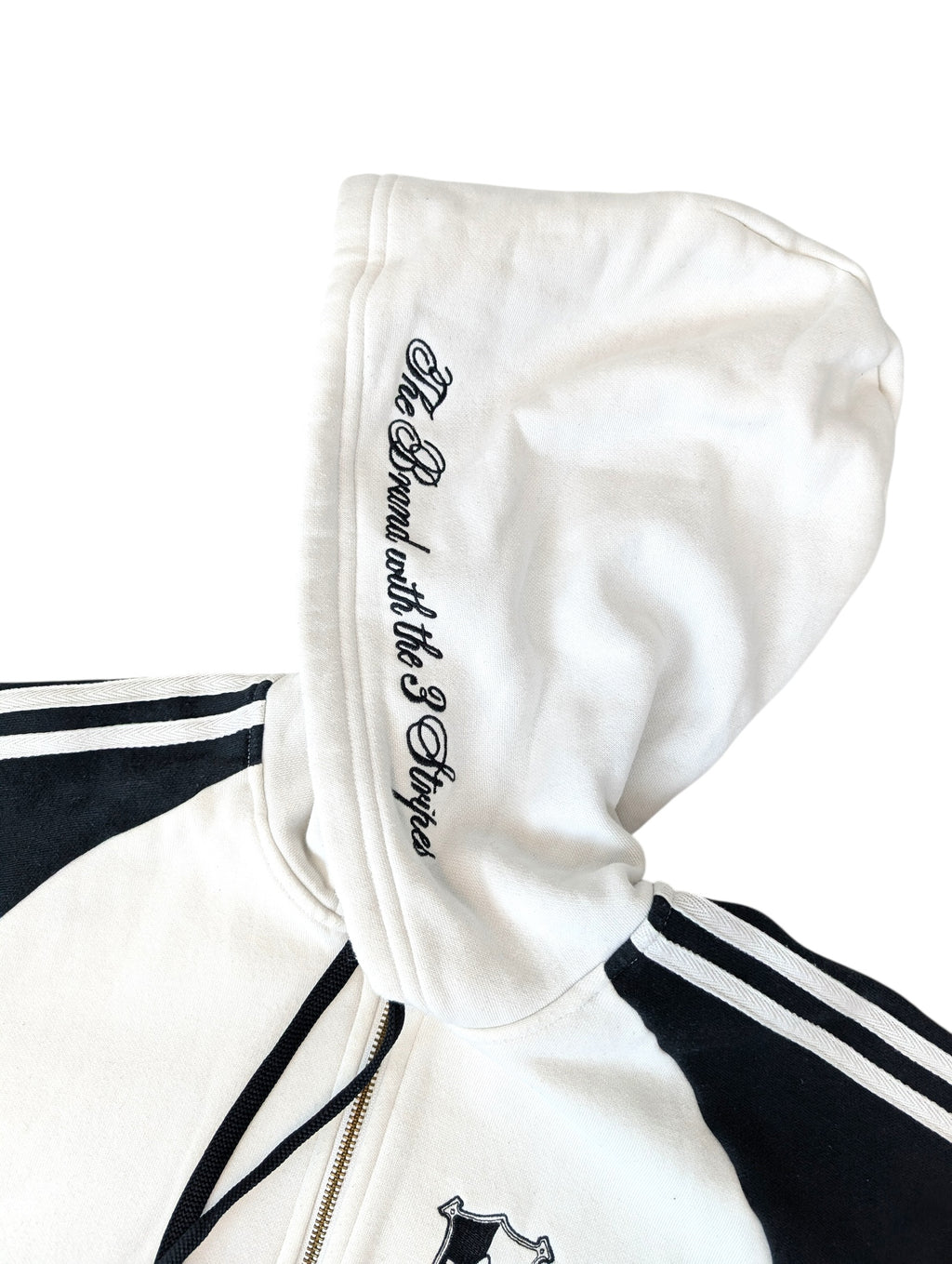 2005 Adidas Grafitti Y2K Rozpinana Bluza z Kaputrem Grafika retro oldschool skater