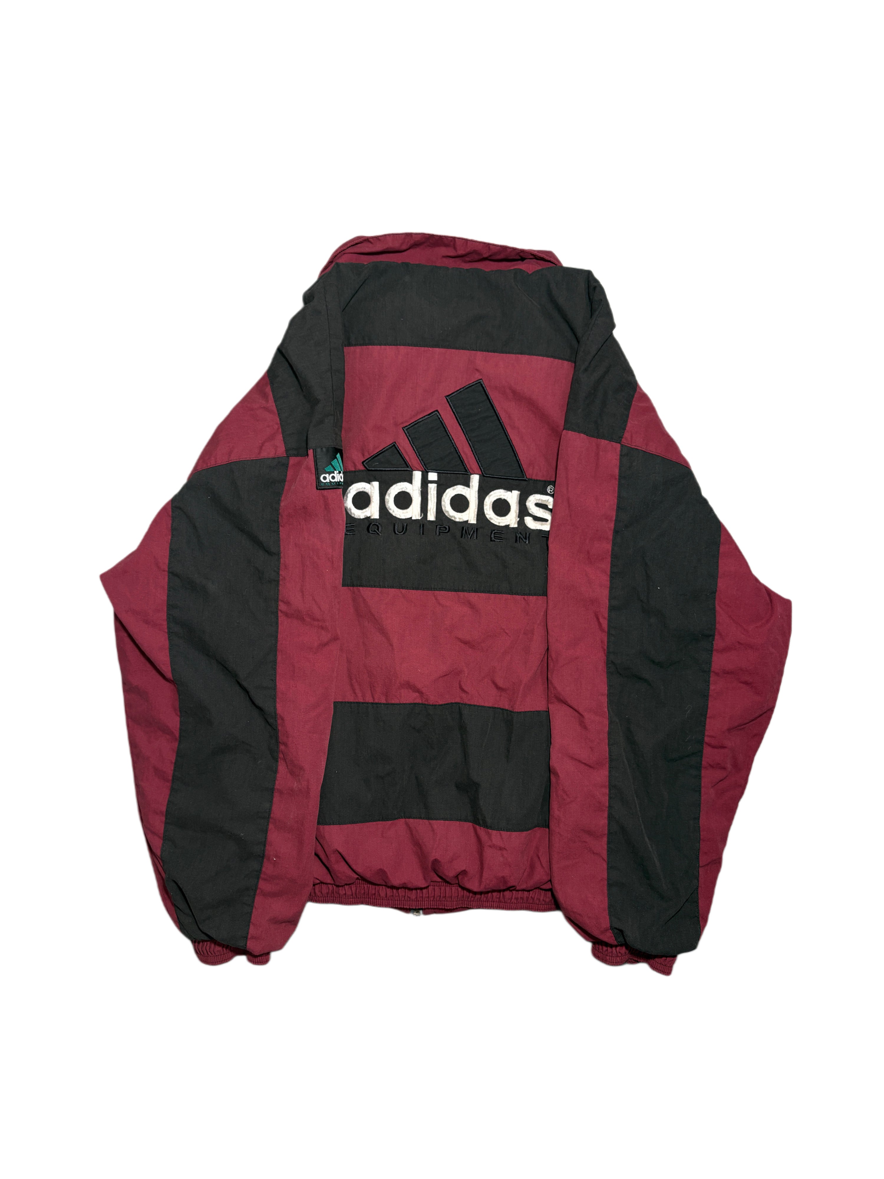 Vintage 90's ADIDAS EQUIPMENT Striped Jacket zip up