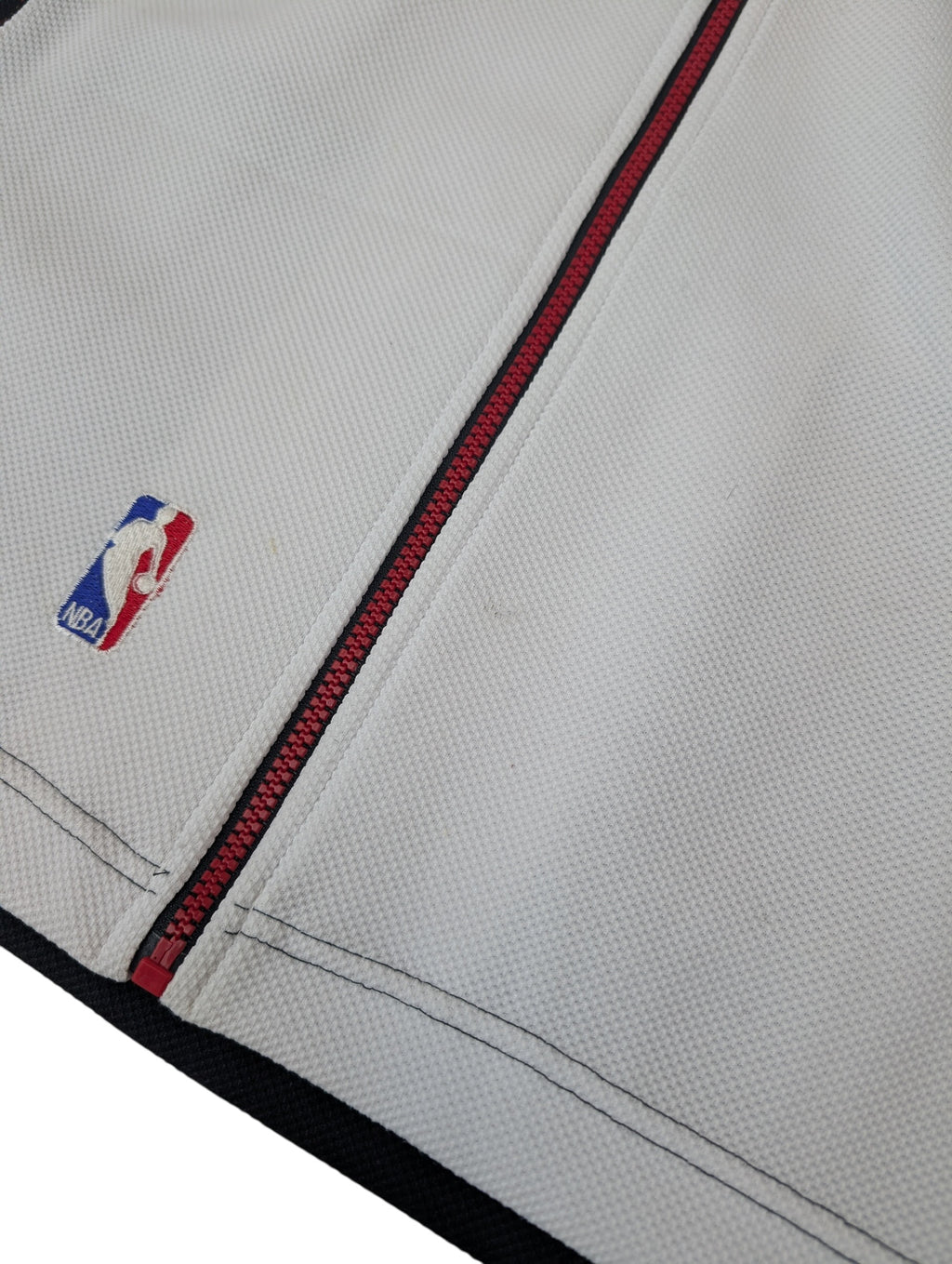 Vintage 90s Chicago Bulls Rare Michael Jordan Warm Up Starter Zip Up Shirt Sweatshirt Shooting Jersey NBA