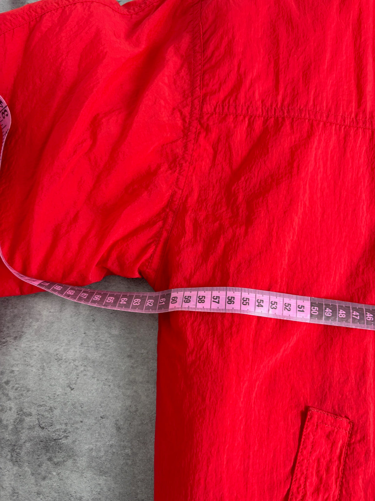 Adidas 80s Quilted Vintage Jacket All Red