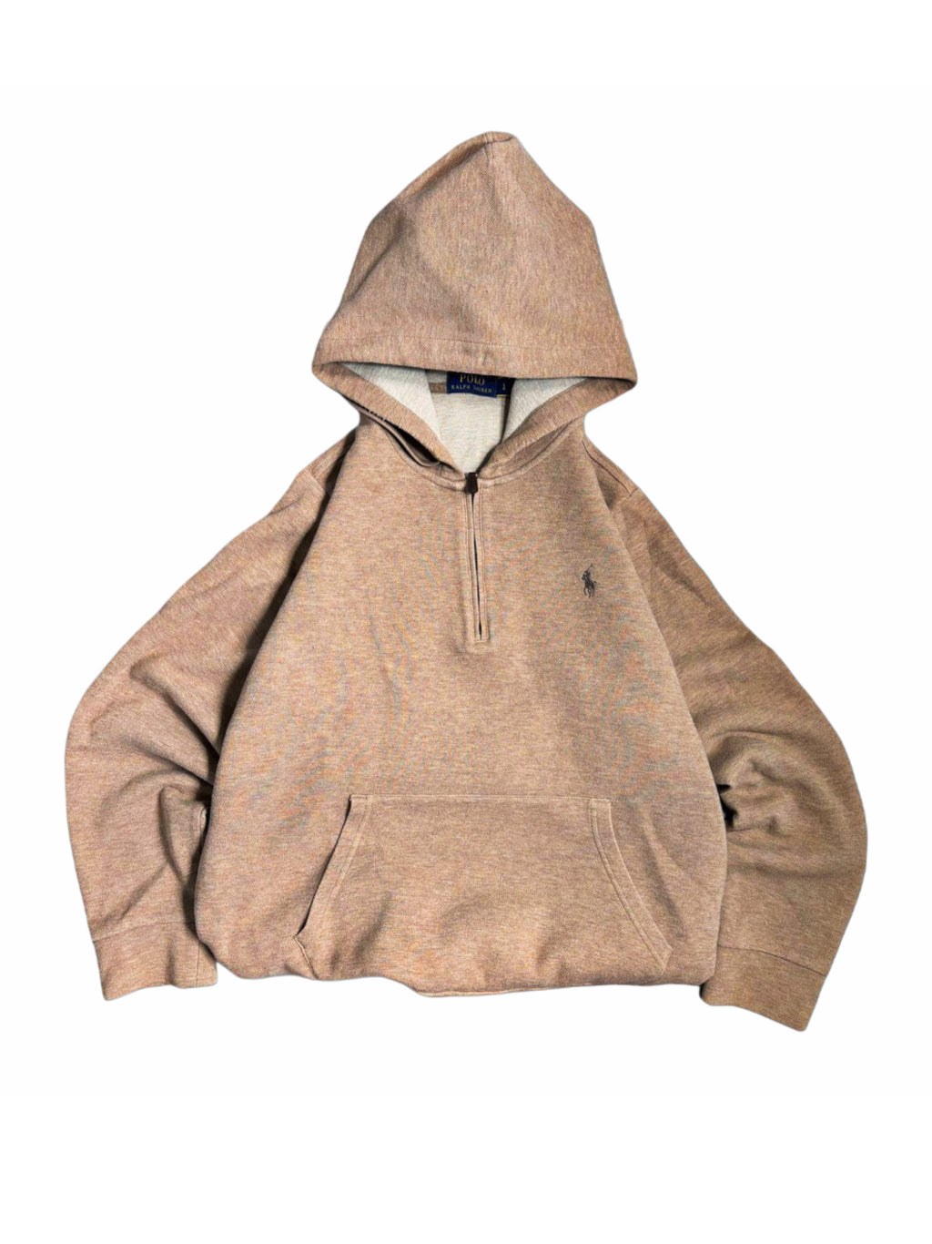 Polo Ralph Lauren Orginal quearter zip hoodie bluza z kapturem old money