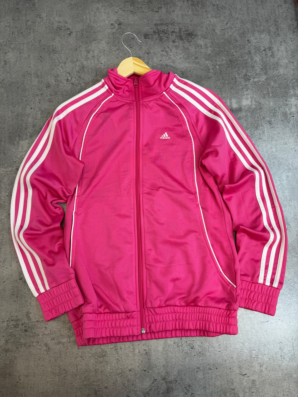 Adidas sexy Pink Tracksuit Jacket y2k bluza dresowa rozpinaną
