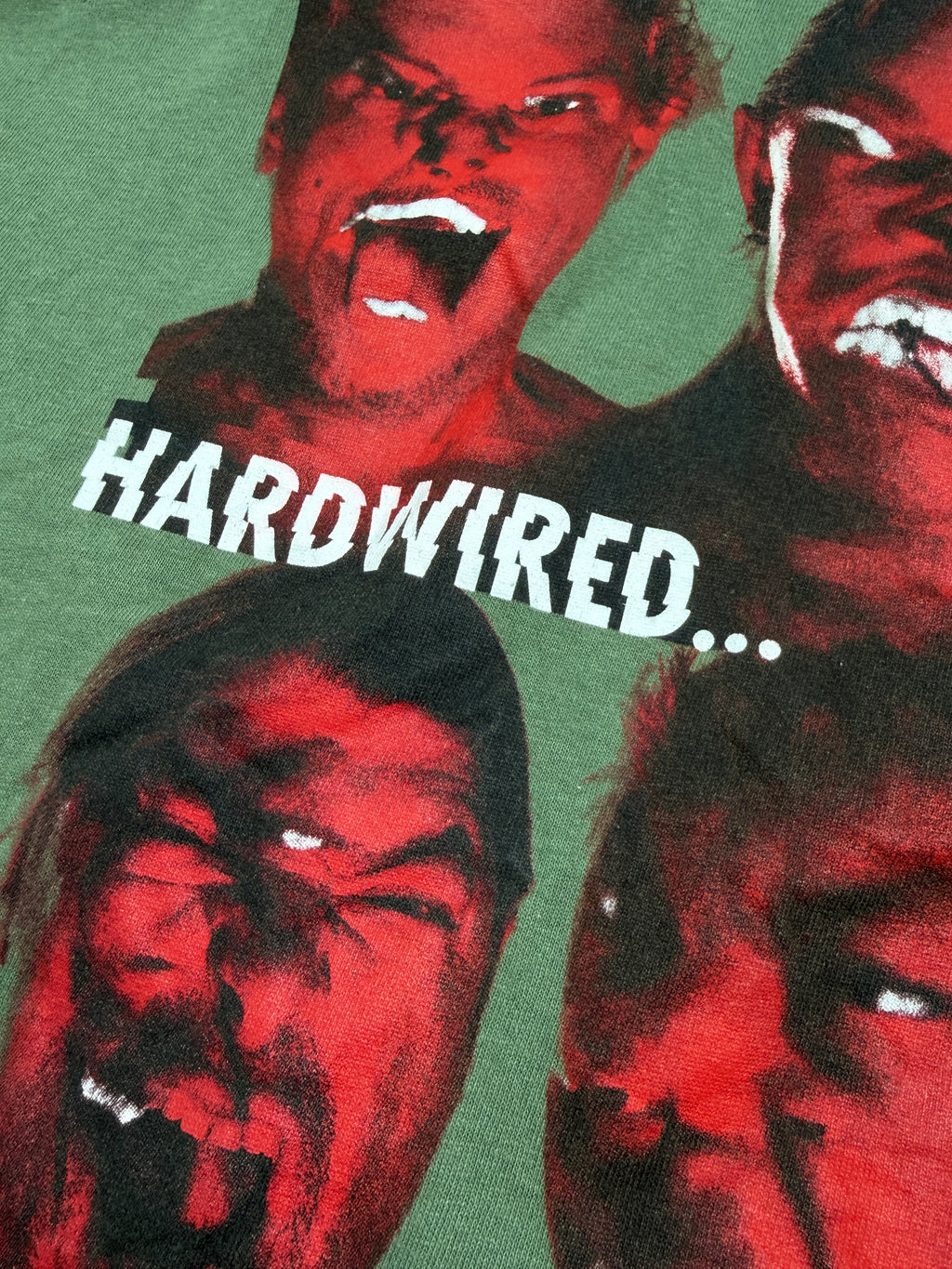 2000s Metalica T-shirt Hardwired Merch