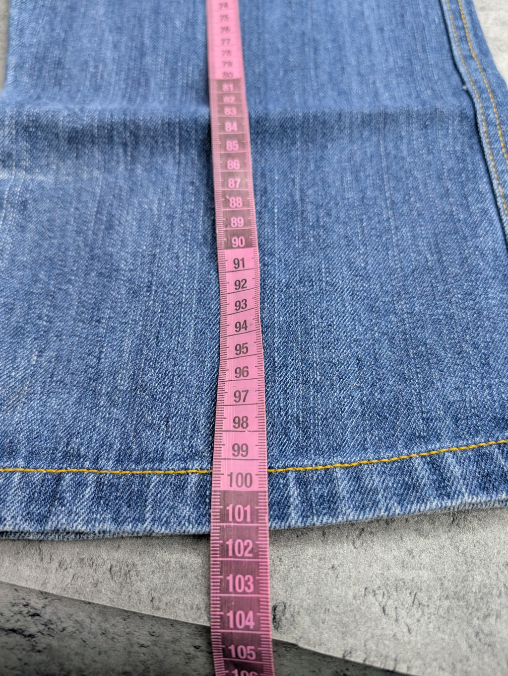 Raw Blue Dollar Sign Graphic Baggy Y2K Vintage Jeans Loose Fit HipHop RARE