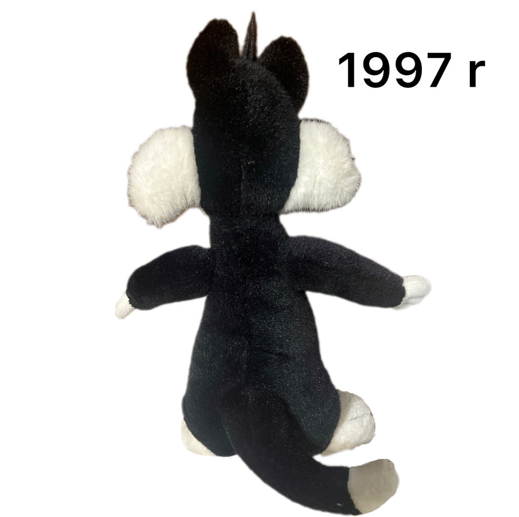 Looney Tunes Sylvester Cat plush doll Kot Sylwester 1997 rok Warner Bros Studio Store Zwariowane Melodie