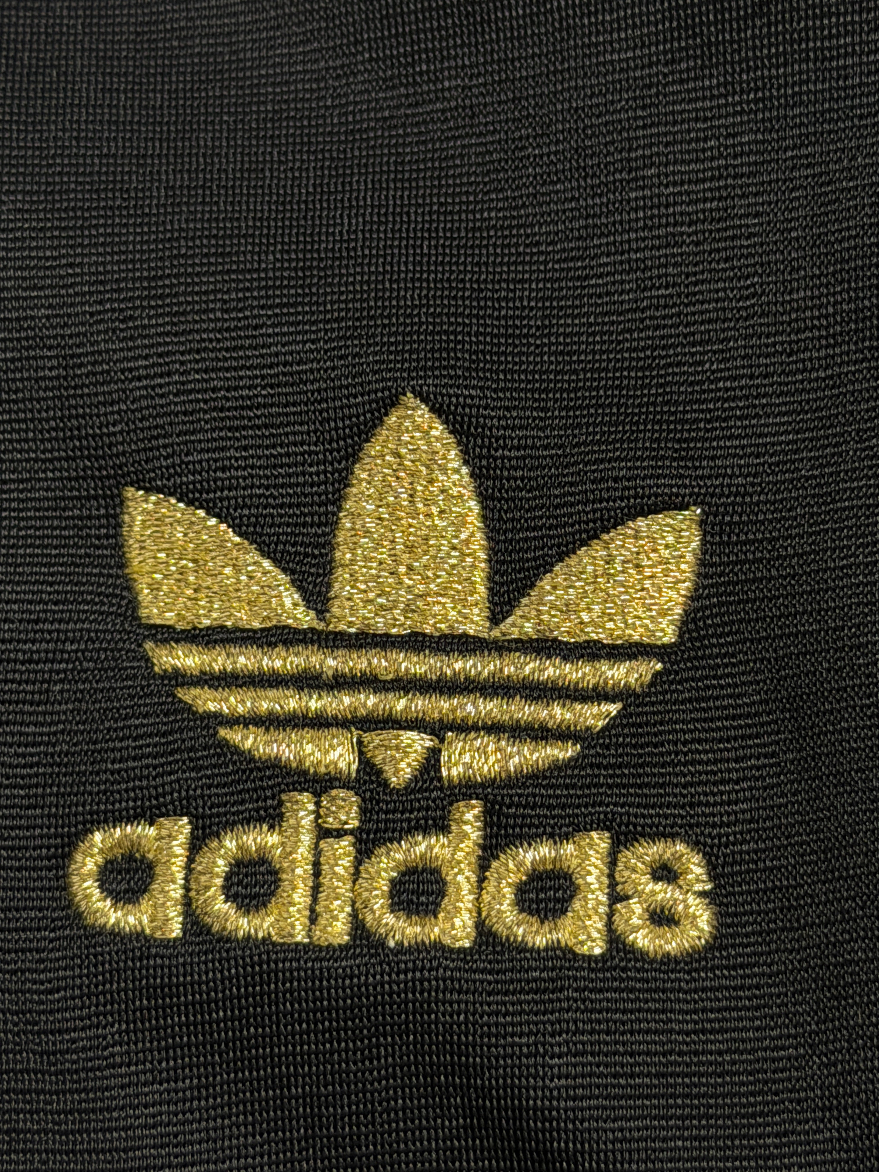 2000s Adidas 3 Stripes Zip Up Hoodie