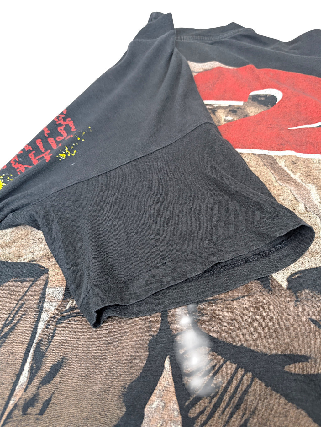 U2 Vintage Band 90s Single Stiched Rap Tee Koszulka z nadrukiem muzyka koncertowa