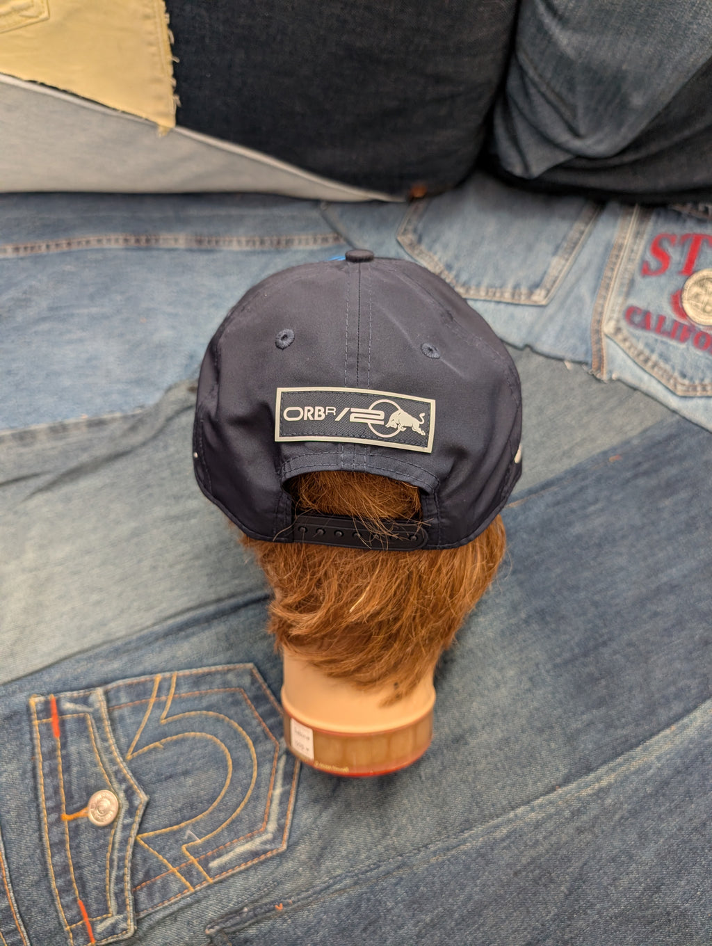 Oracle Red Bull Racing New Era Y2K Motocross Hat Czapka z daszkiem wyścigowa y2k
