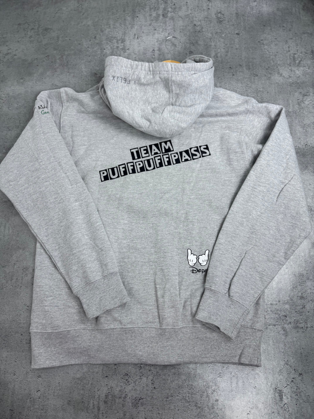 Bluza 420 Ganja Hip Hop Marihuana Śmieszna Humor Rap z kapturem skater
