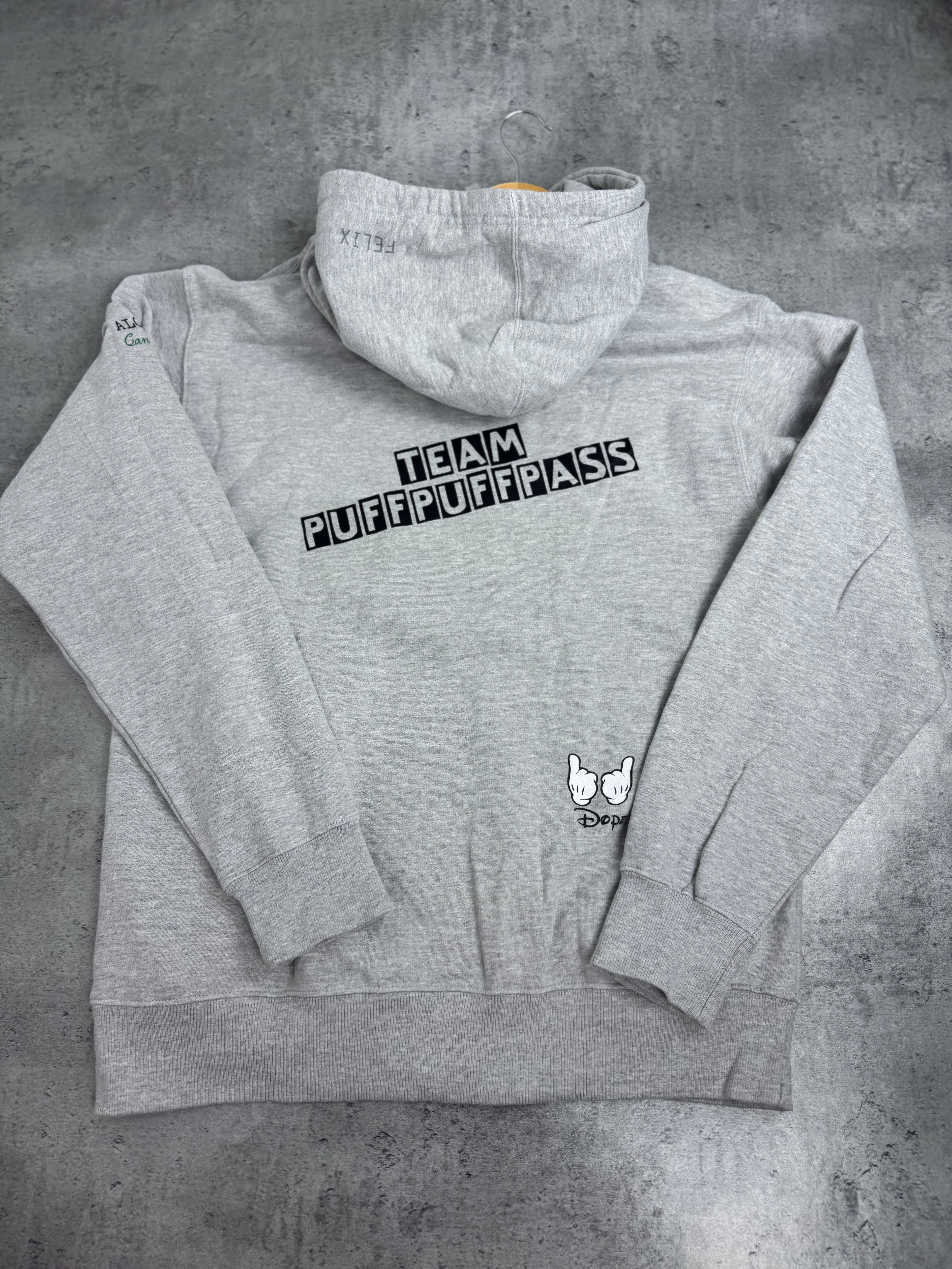 Bluza 420 Ganja Hip Hop Marihuana Śmieszna Humor Rap z kapturem skater