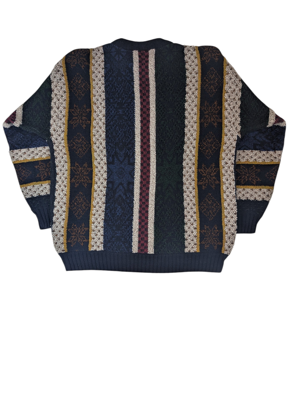 Coogi Style 3D knit sweater Marc Gibaldi Welniany