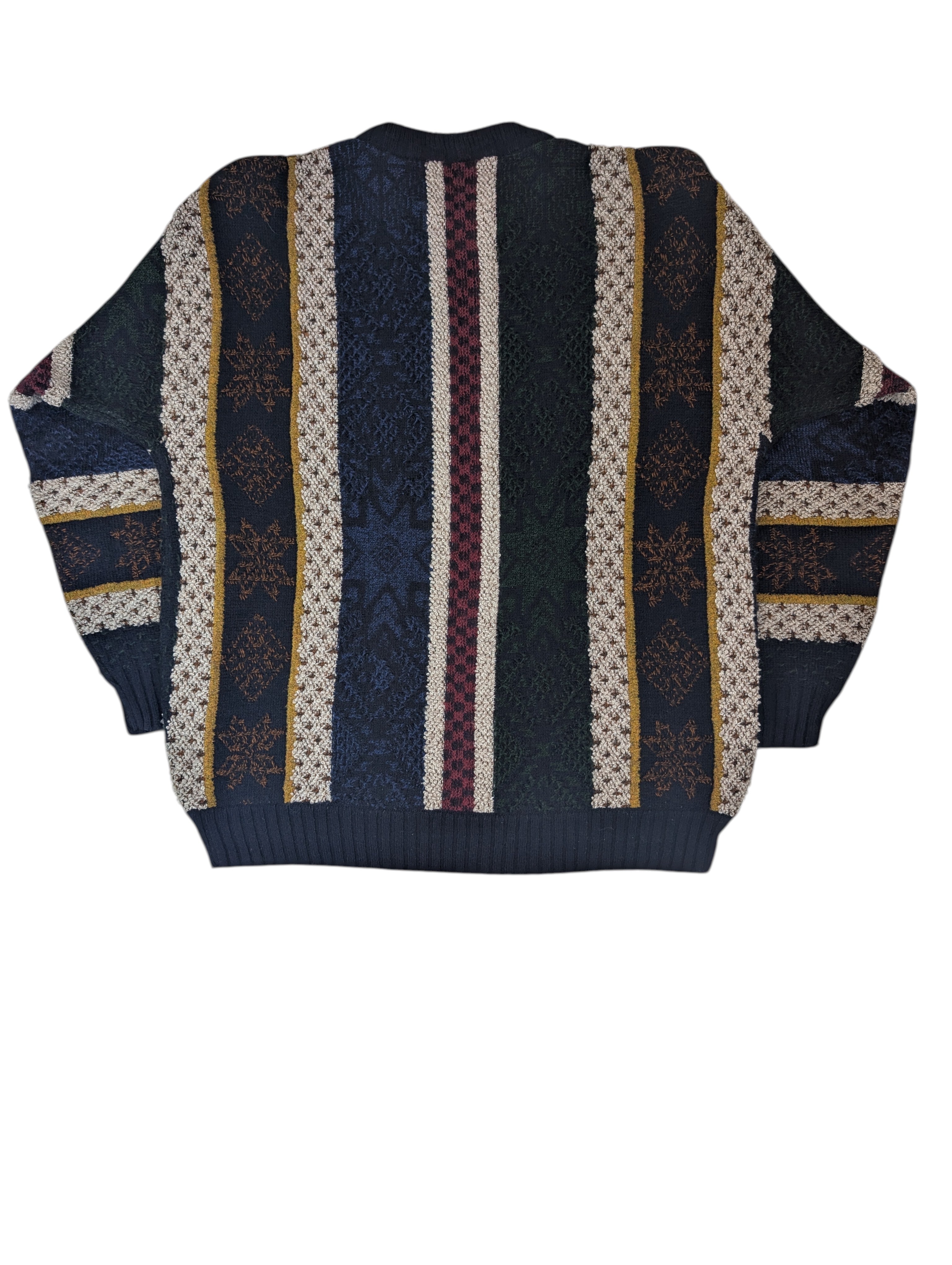 Coogi Style 3D knit sweater Marc Gibaldi Welniany