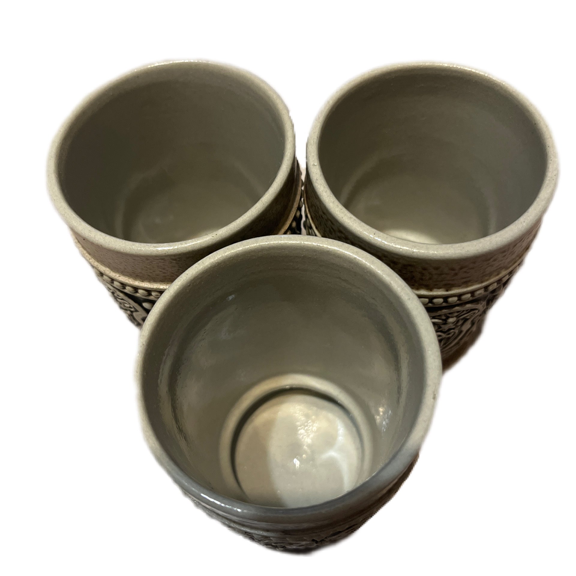 Vintage Gerz ceramics Made In West Germany czarki z orientalnymi zdobieniami