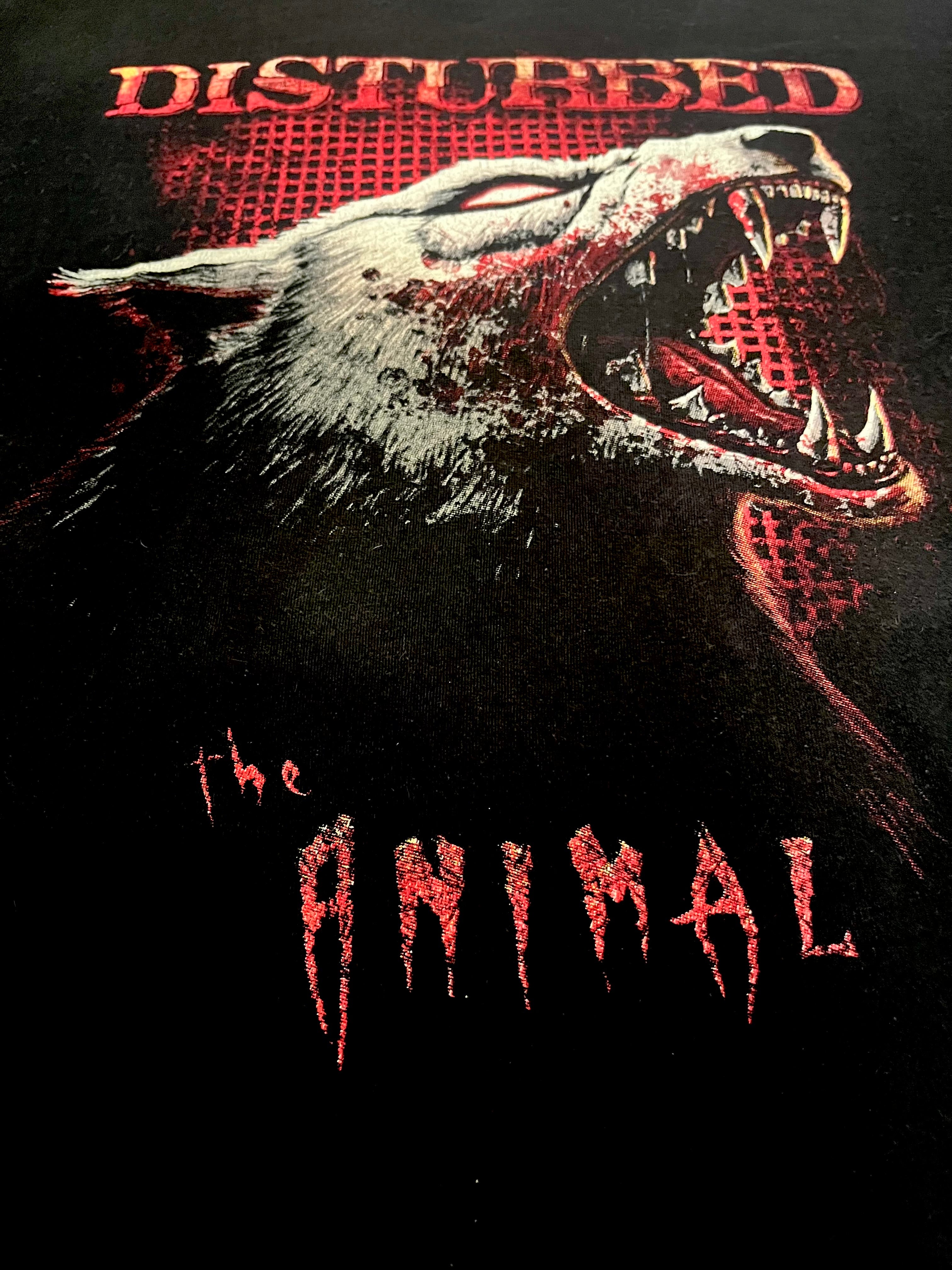 T-shirt koncertowy music merch Disturbed The Animal koszulka muzyczna