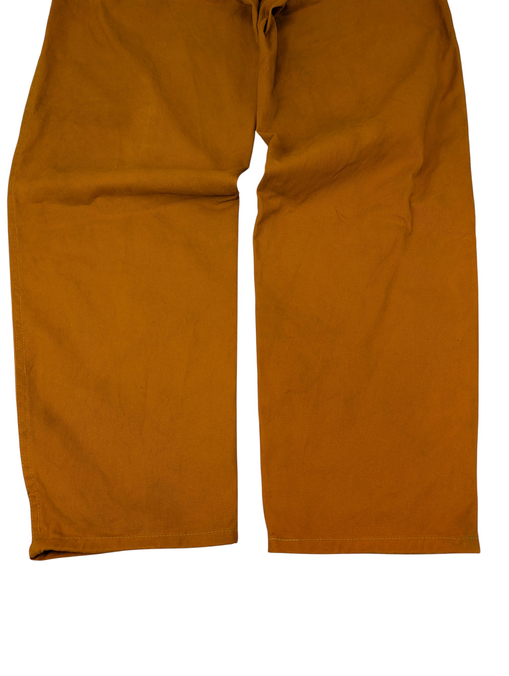 Karl Kani big logo 90s pomarańczowe spodnie jeansowe jeansy retro 00s y2k