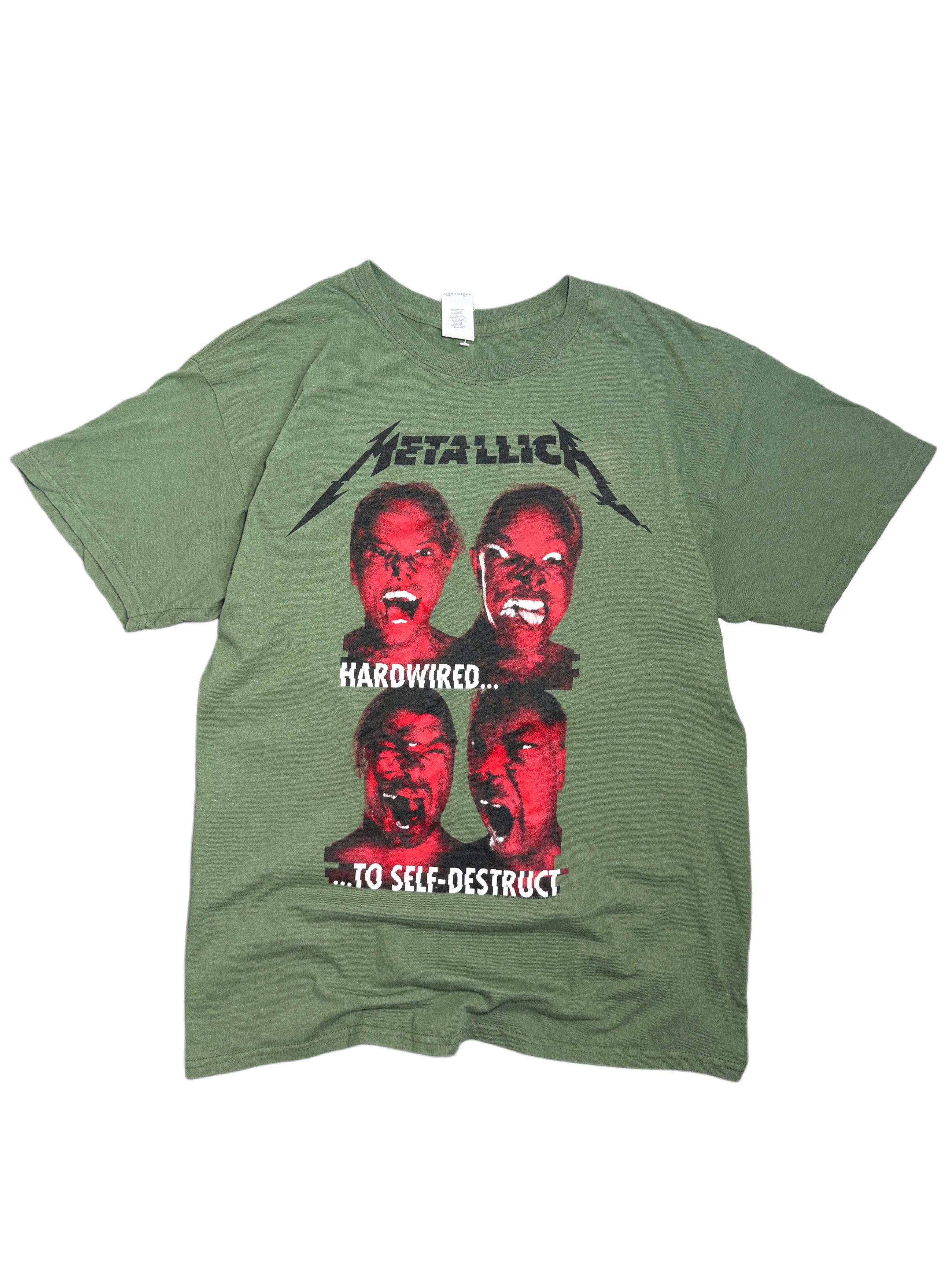 2000s Metalica T-shirt Hardwired Merch