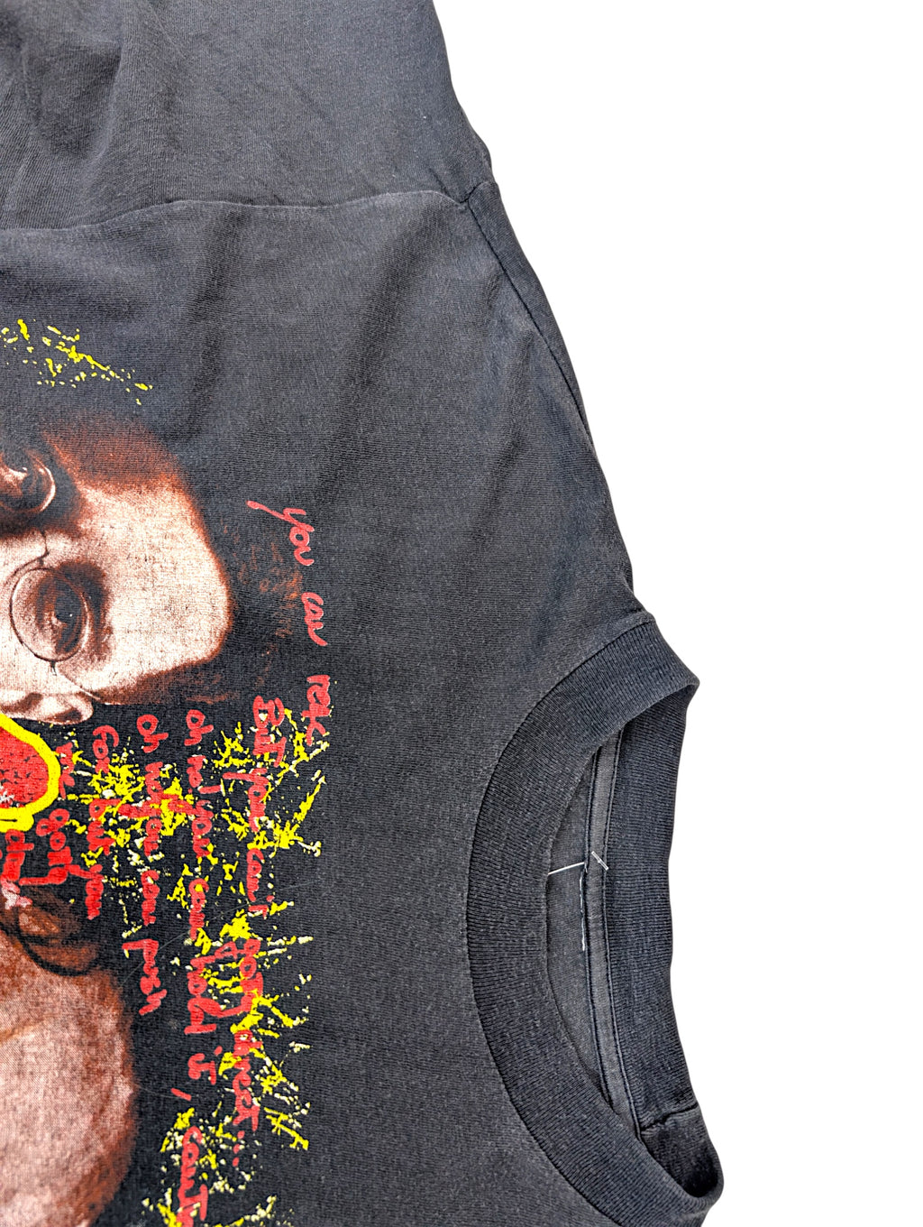 U2 Vintage Band 90s Single Stiched Rap Tee Koszulka z nadrukiem muzyka koncertowa