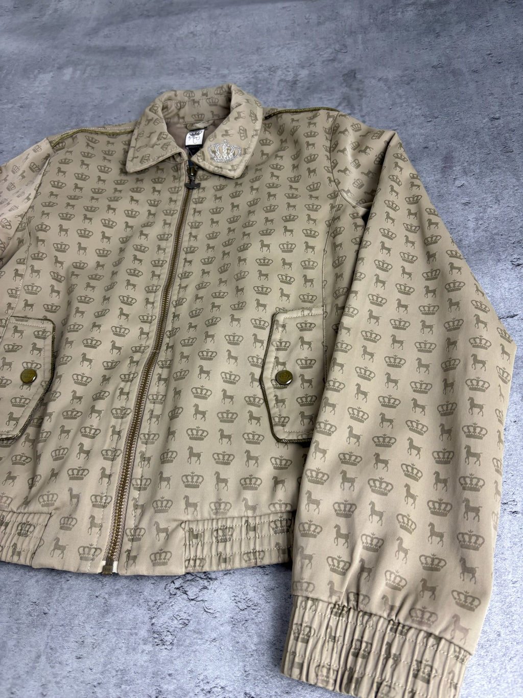 Adidas Monogram Respect Me Missy Eliot Bomber Jacket