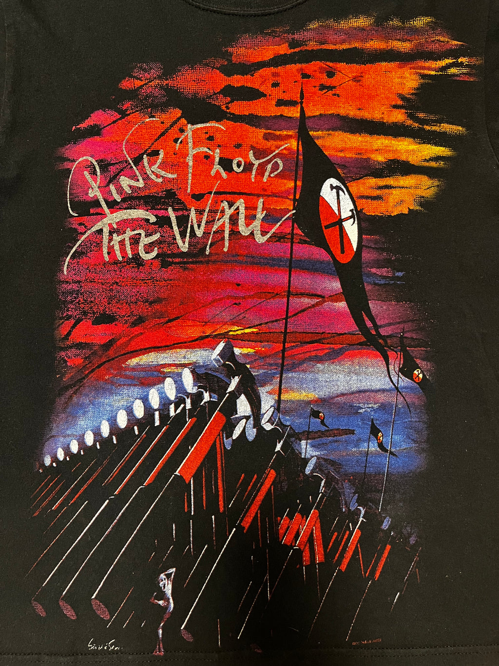 Early 2000s Pink Floyd The Wall koncertowa koszulka t-shirt