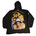 Vintage Band Hoodie 1990s Backstreet Boys muzyczna koncertowa bluza z kapturem