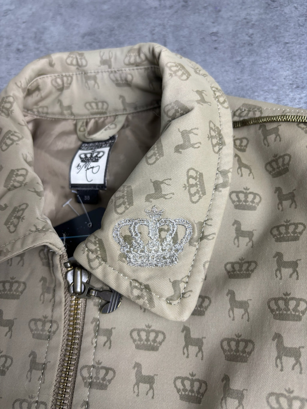 Adidas Monogram Respect Me Missy Eliot Bomber Jacket