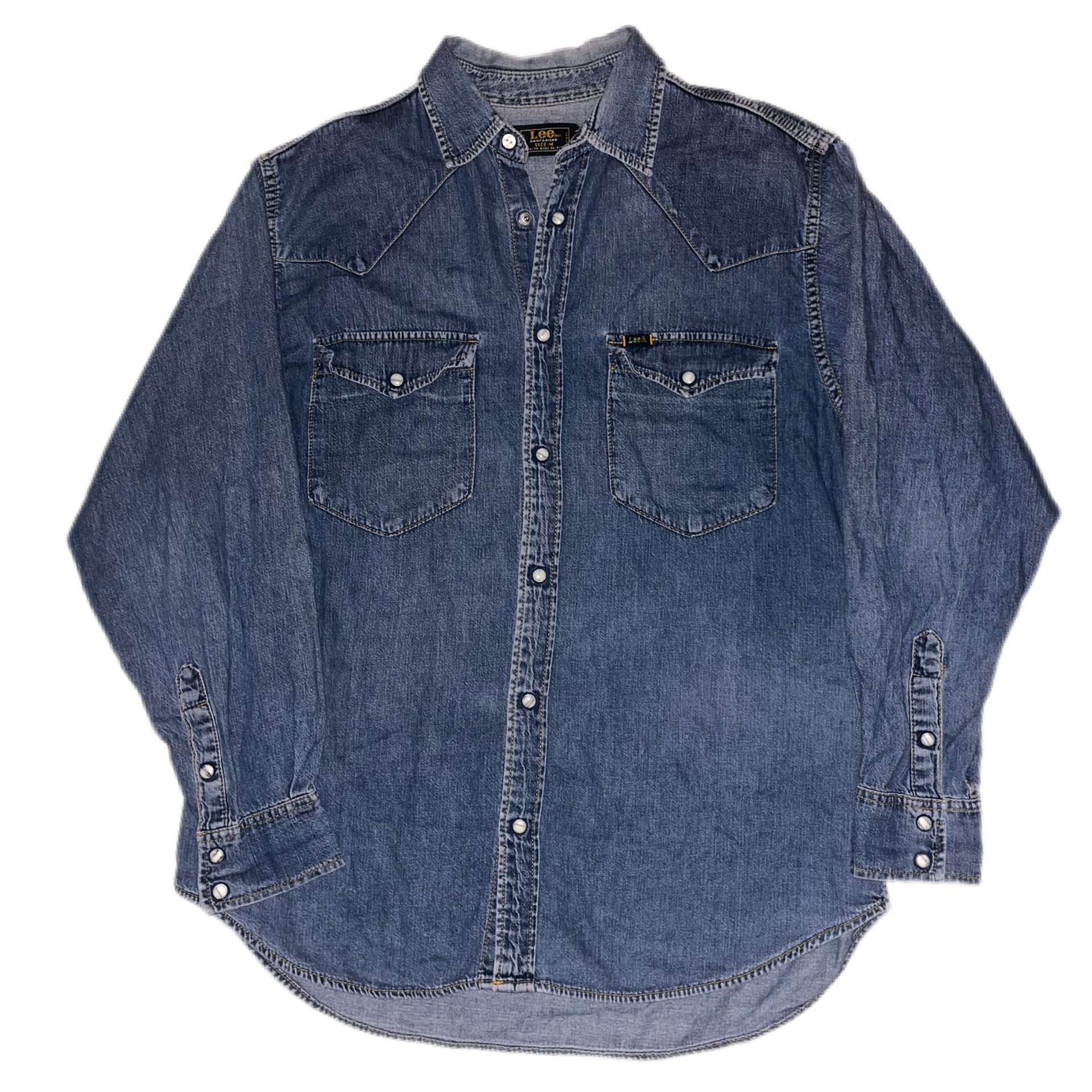 Early 1970s Lee shirt jeansowa koszula Union Made Sanforized True Vintage