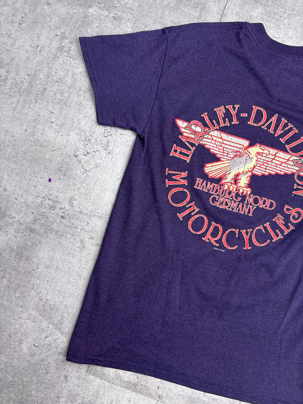 Joker 2000s Harley Davidson Graphic Tee Shirt