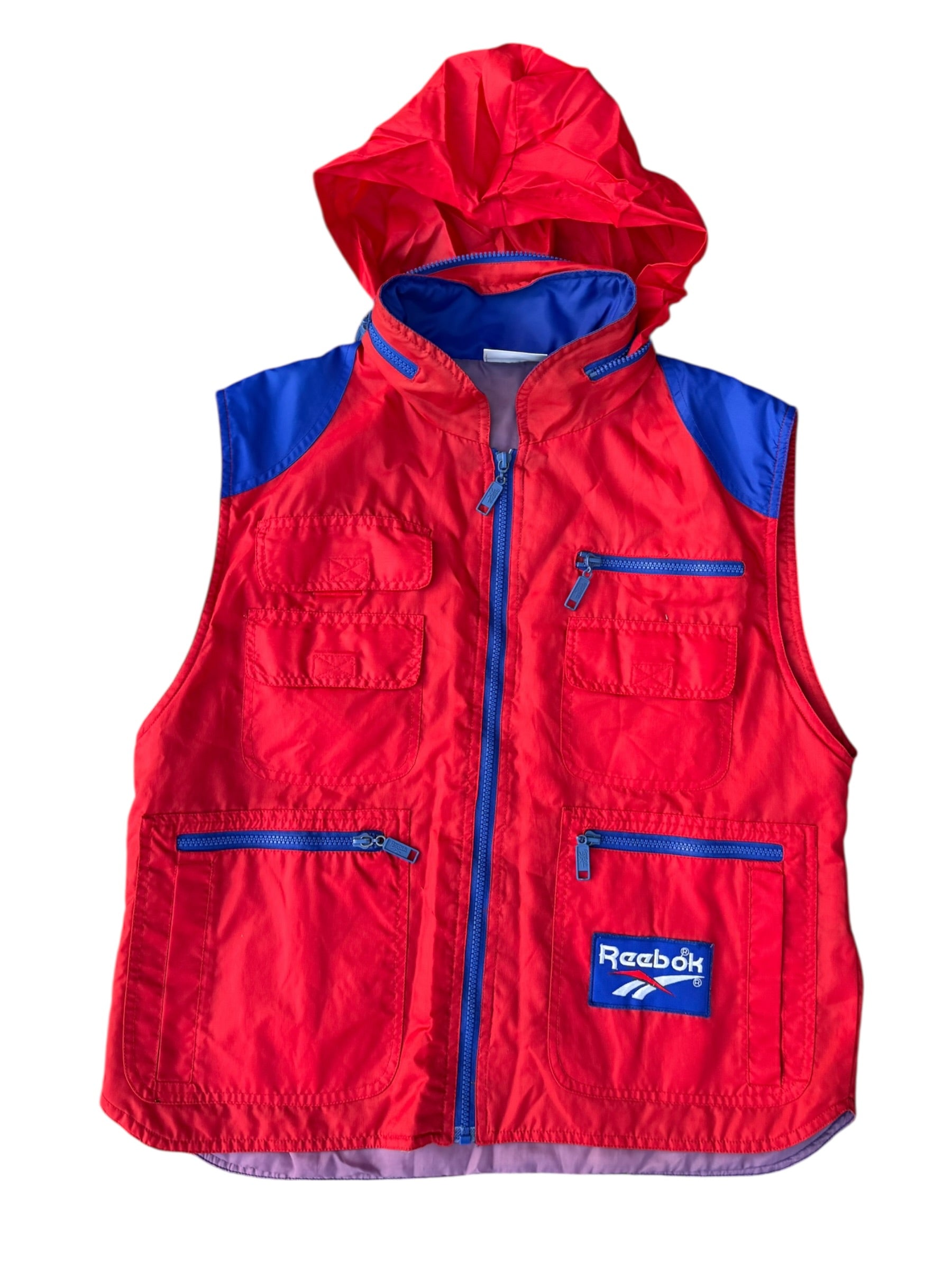Reebok 90s Winbreaker Running Vest Kurtka Przeciwdeszczowa Kamizelka sportowa