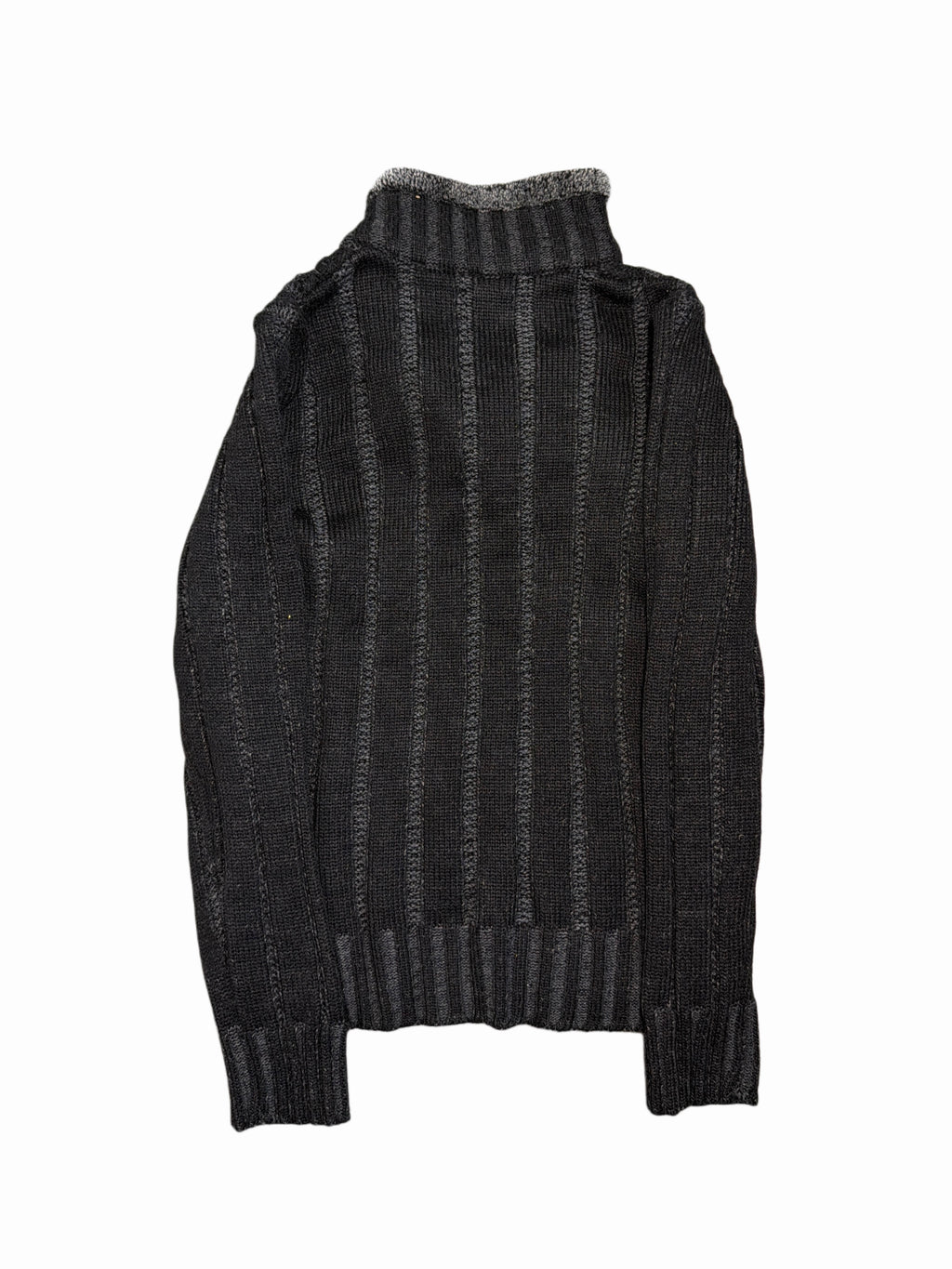 2000s Knit washed avantgarde sweter vintage unique