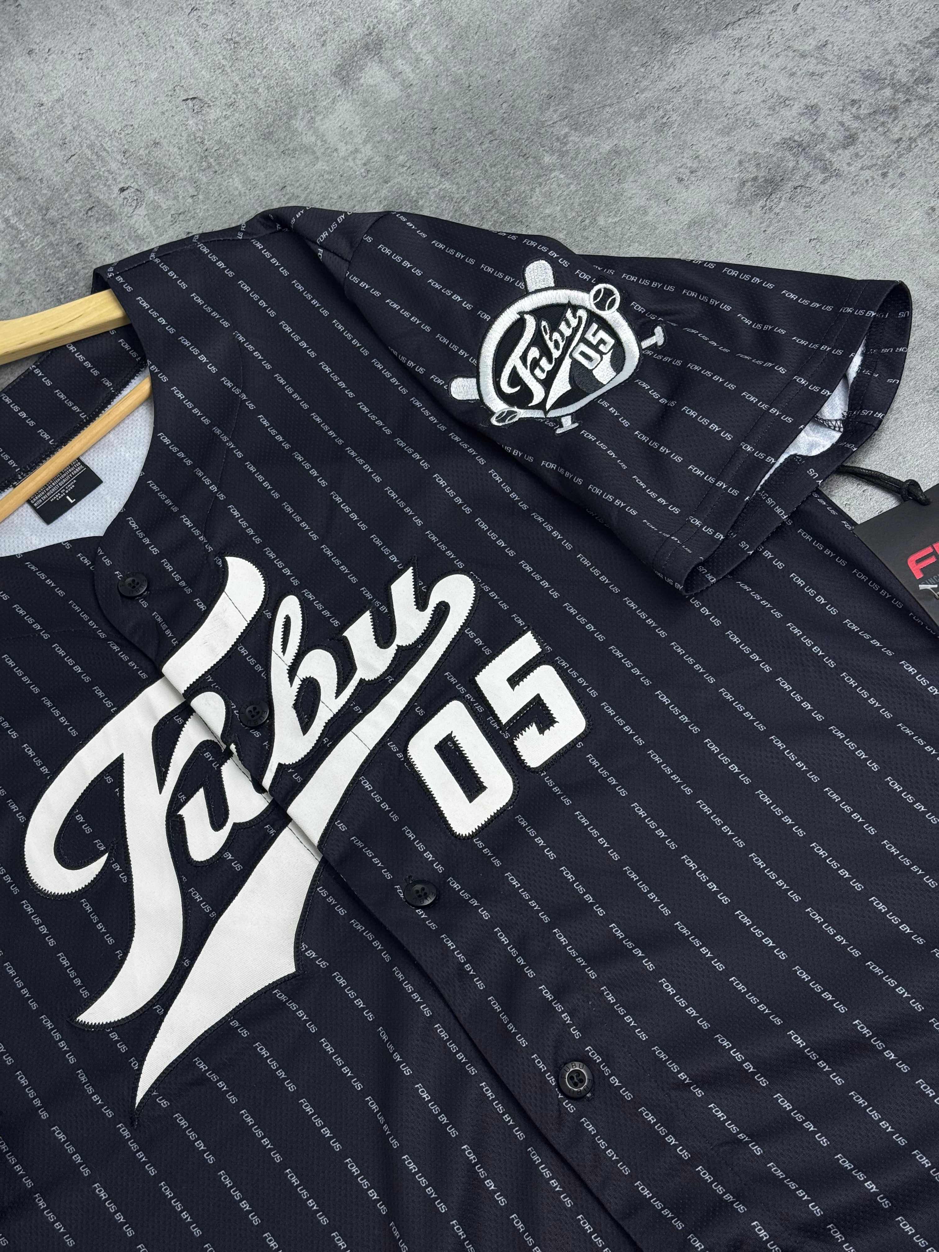 Nowy Jersey FUBU Koszulka Futbol NFL Amerykańska Skater Rugby Y2K Vintage HipHop